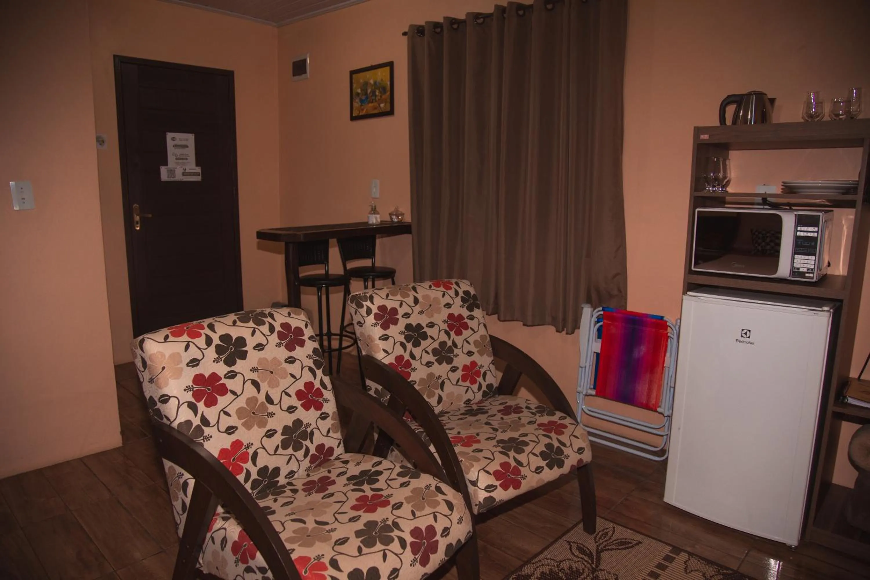 Seating area in Pousada Recanto dos Canyons