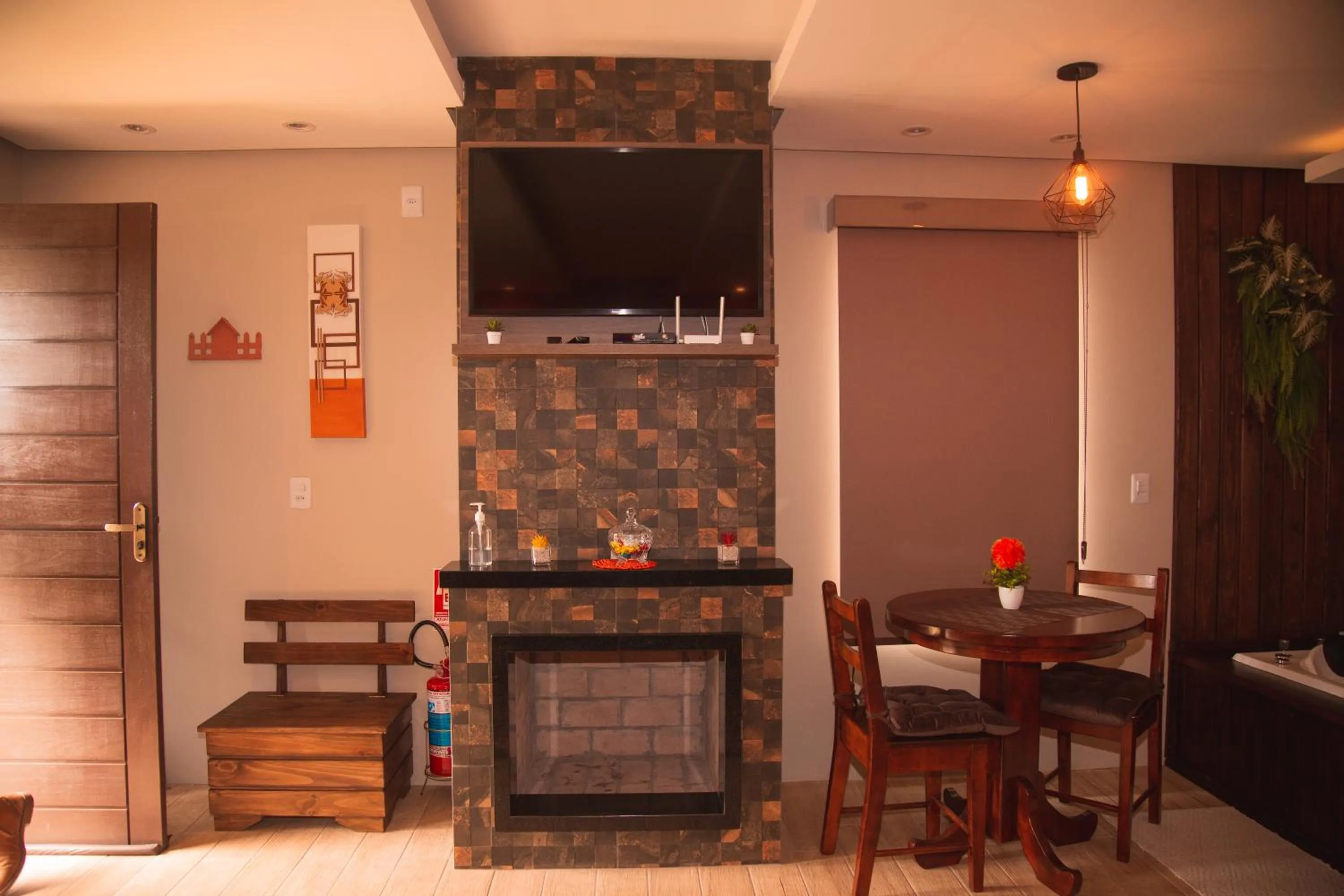 flat iron in Pousada Recanto dos Canyons