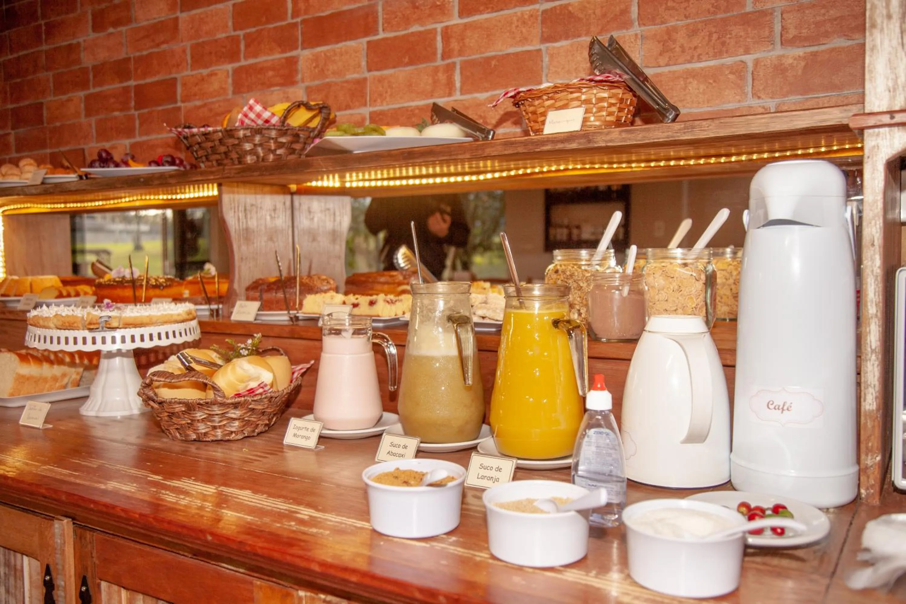 Breakfast in Pousada Recanto dos Canyons