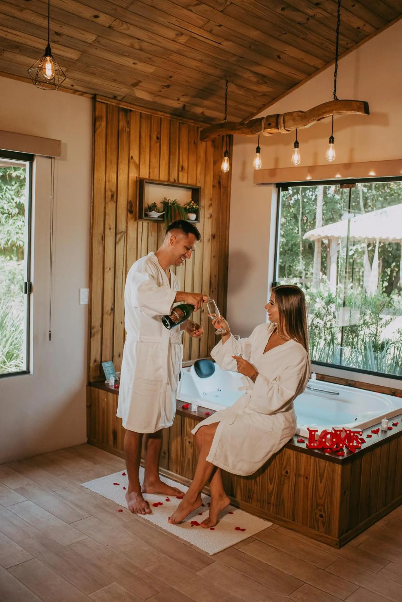 Bedroom in Pousada Recanto dos Canyons