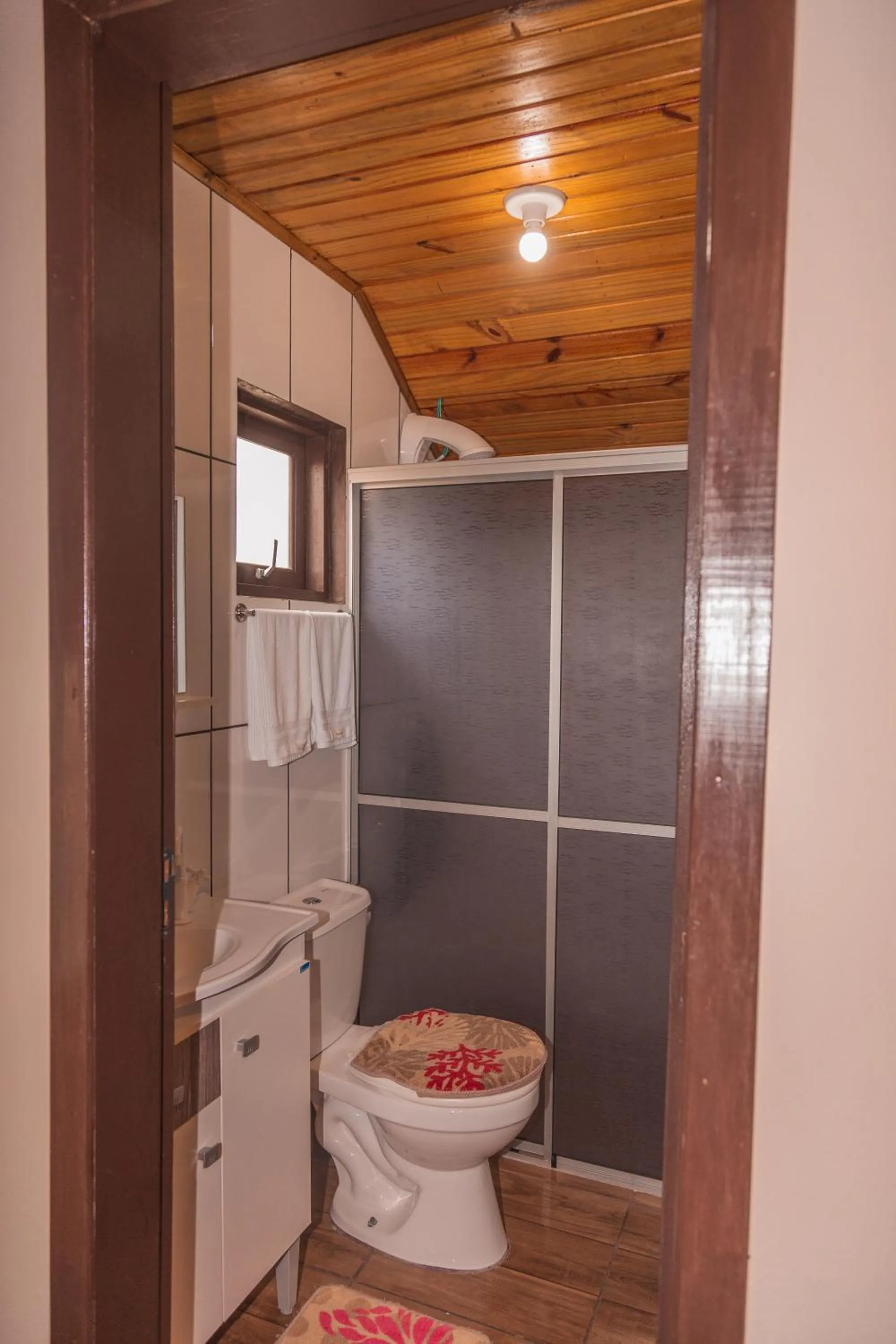 Bathroom in Pousada Recanto dos Canyons