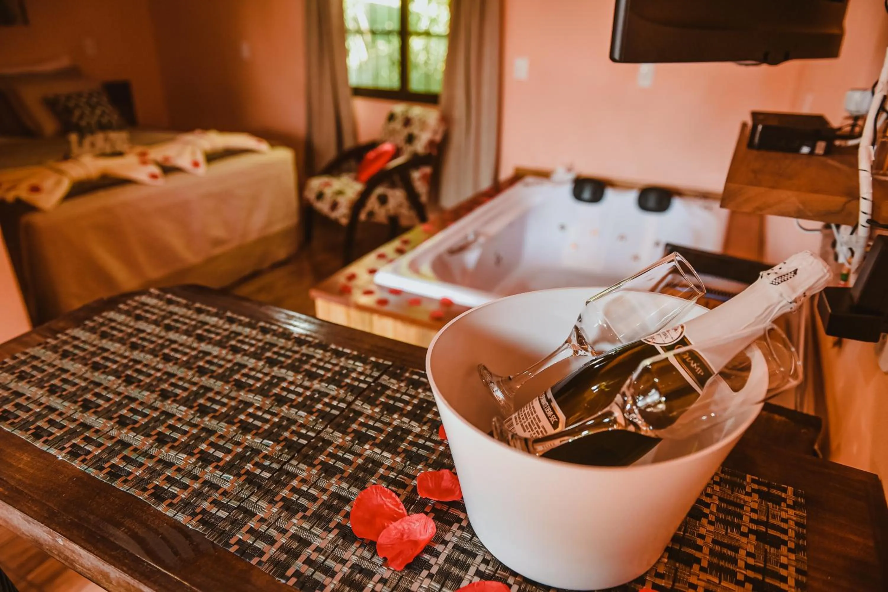 Bedroom, Bed in Pousada Recanto dos Canyons