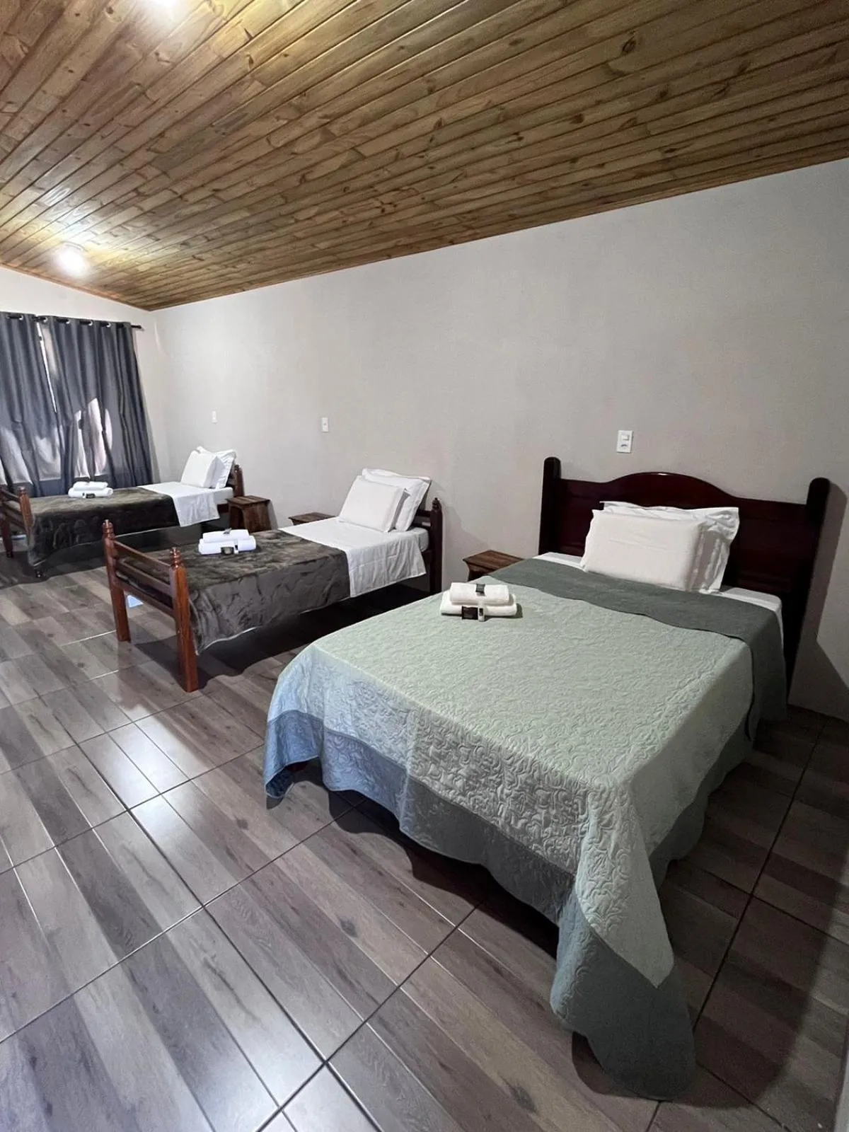 Bed in Pousada Recanto dos Canyons