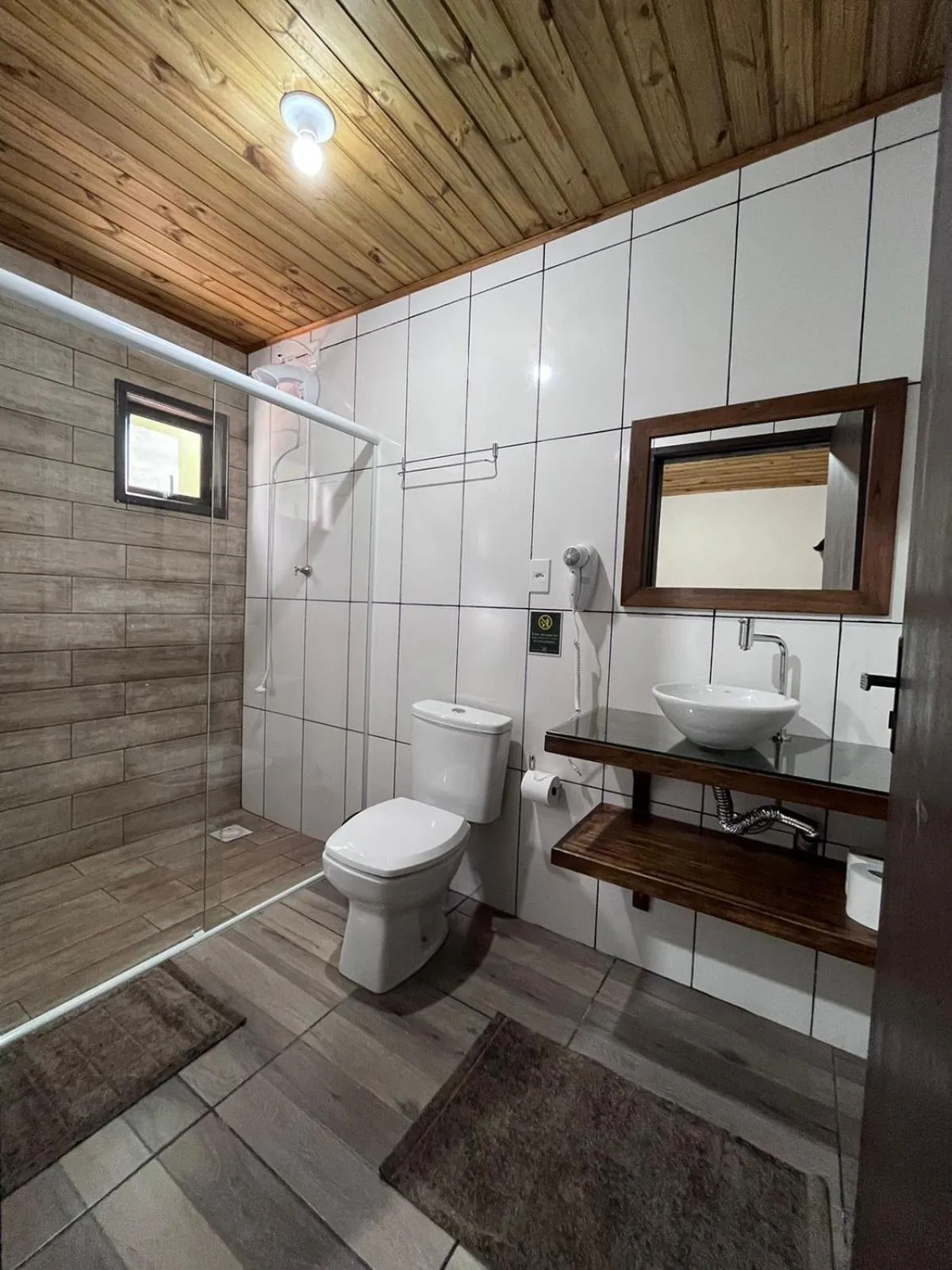 Bathroom in Pousada Recanto dos Canyons