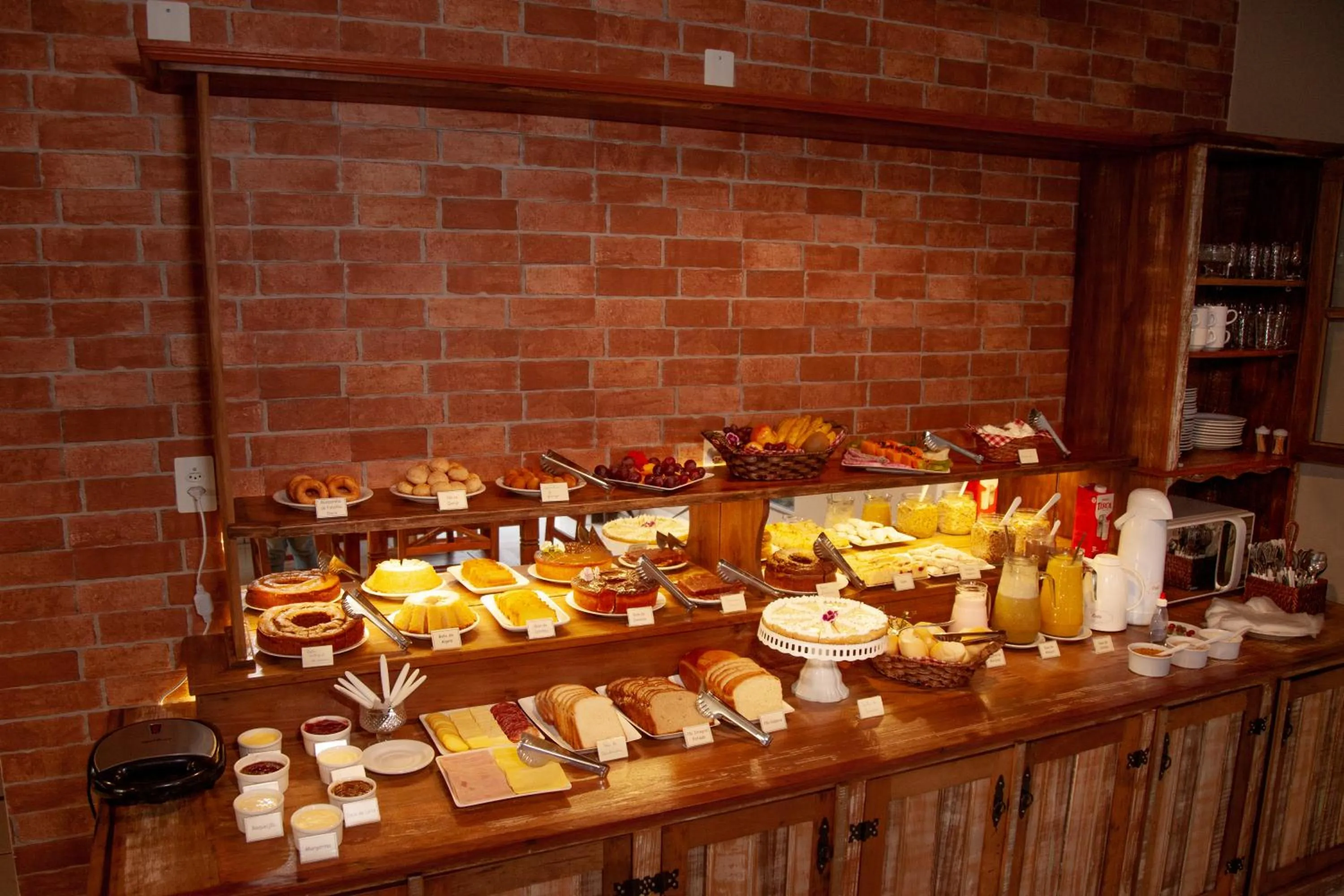 Breakfast in Pousada Recanto dos Canyons