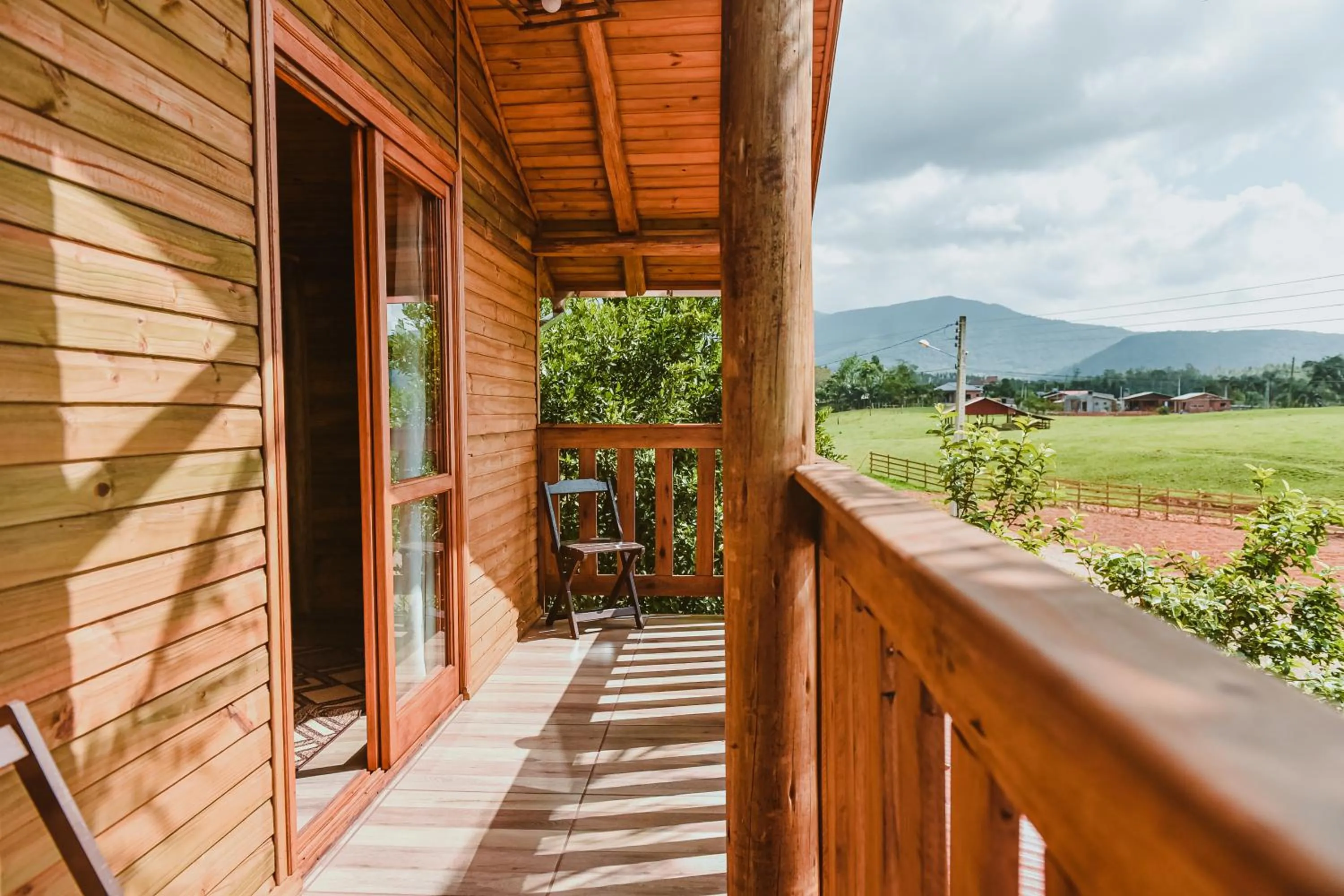 Balcony/Terrace in Pousada Recanto dos Canyons