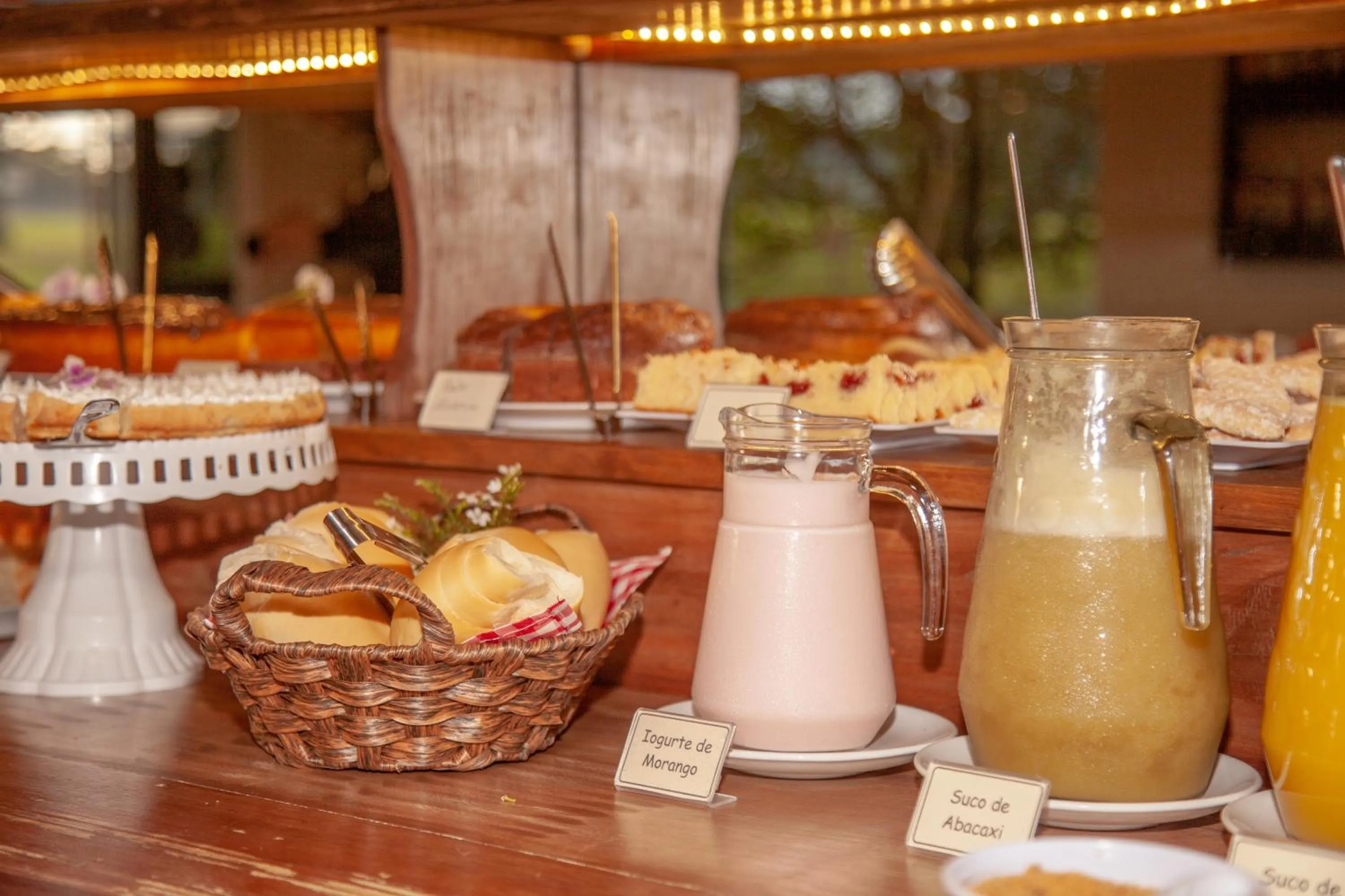 Breakfast in Pousada Recanto dos Canyons