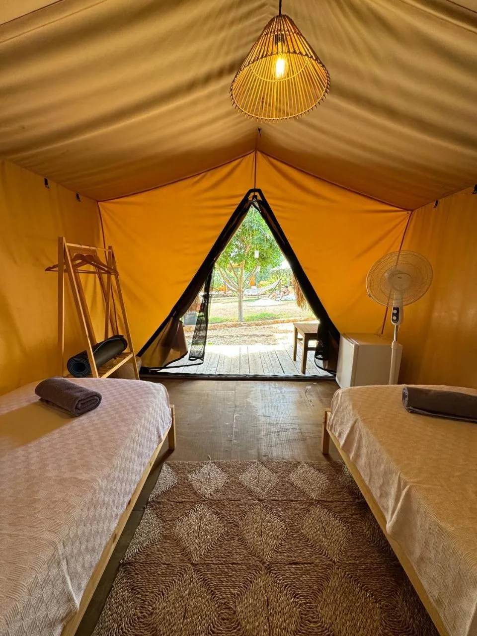 Bed in Kaş Joy Glamping