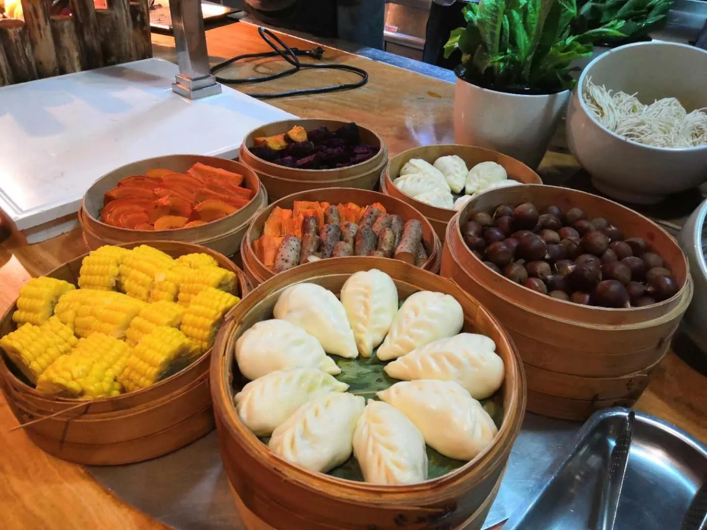 Breakfast in Amitabha Hotel (Fuzhou Pushang)