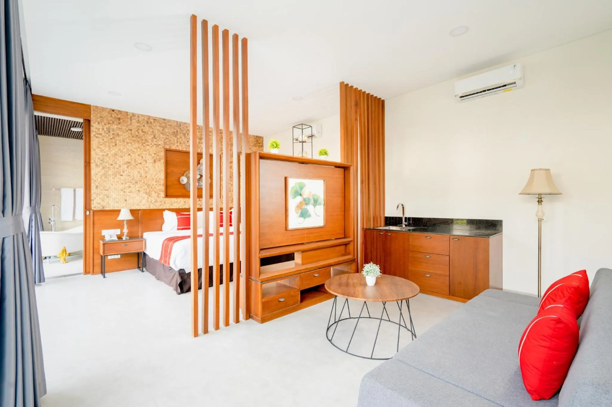 Living room, Bed in Del Cielo Villa Seminyak