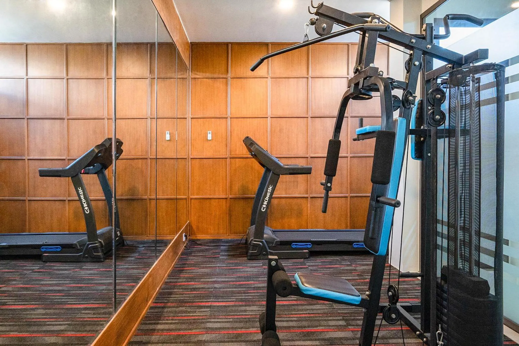 Fitness centre/facilities in Del Cielo Villa Seminyak