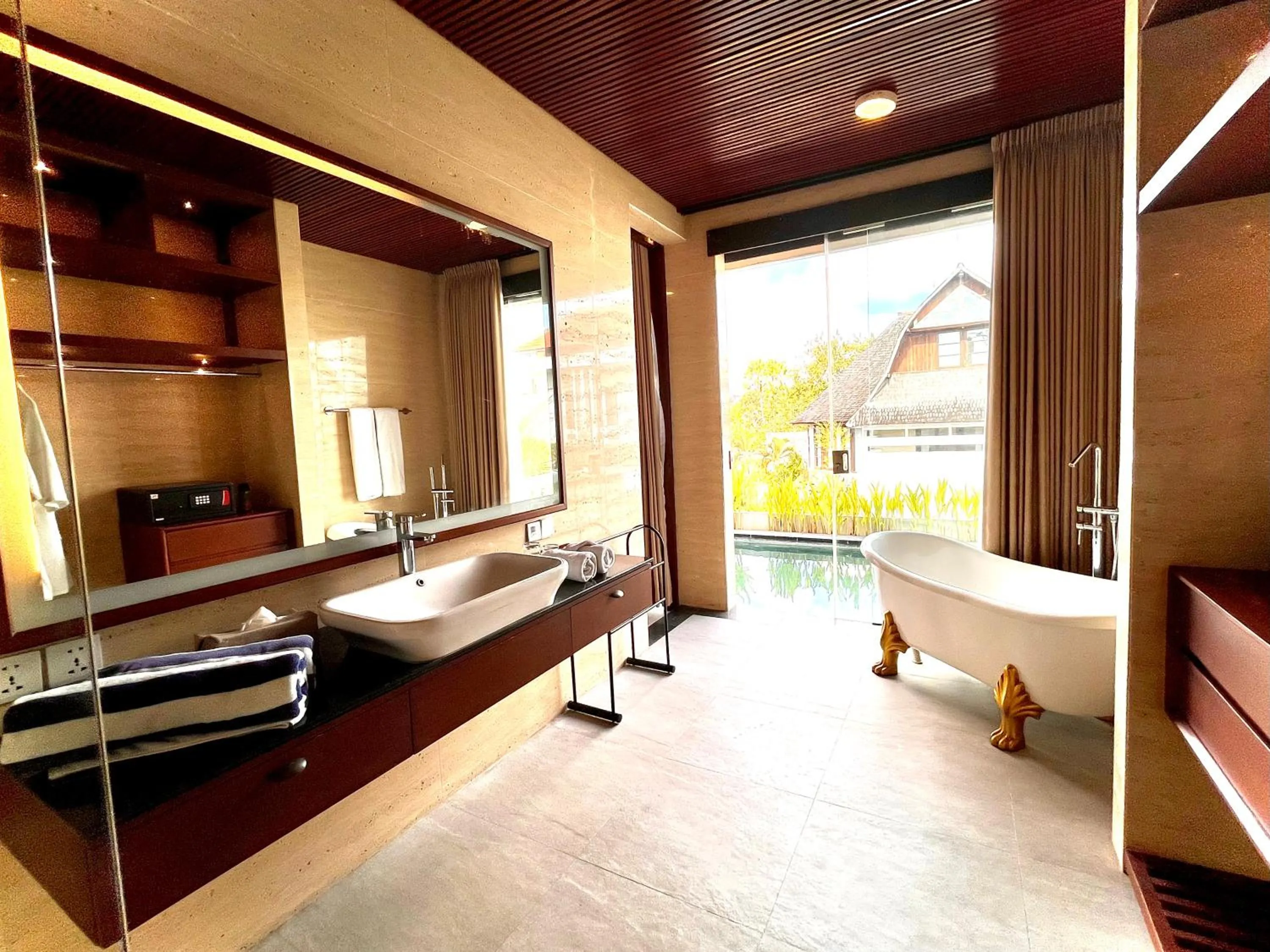 Bathroom, Bed in Del Cielo Villa Seminyak