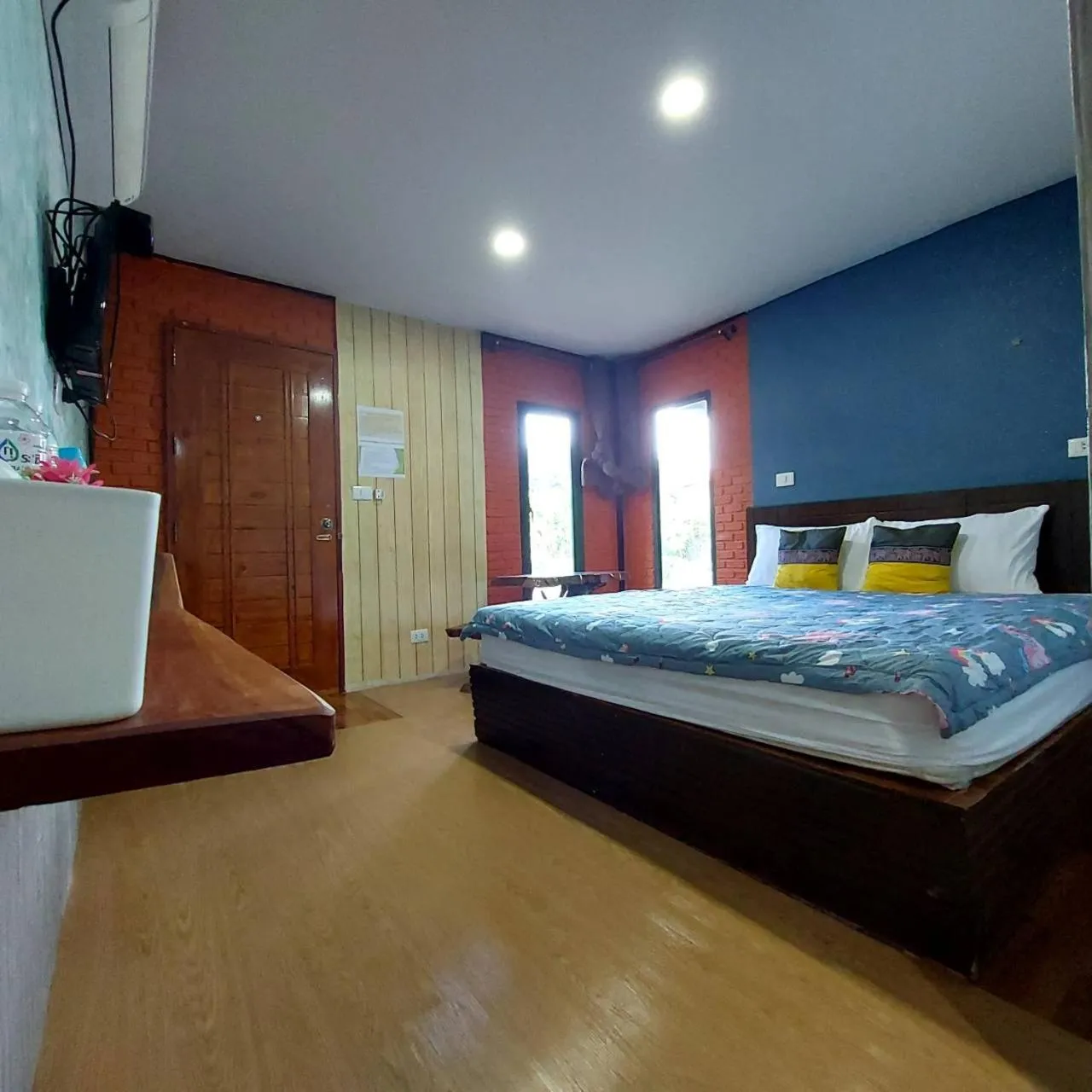 Bed in Rapeepat Residential and Resort