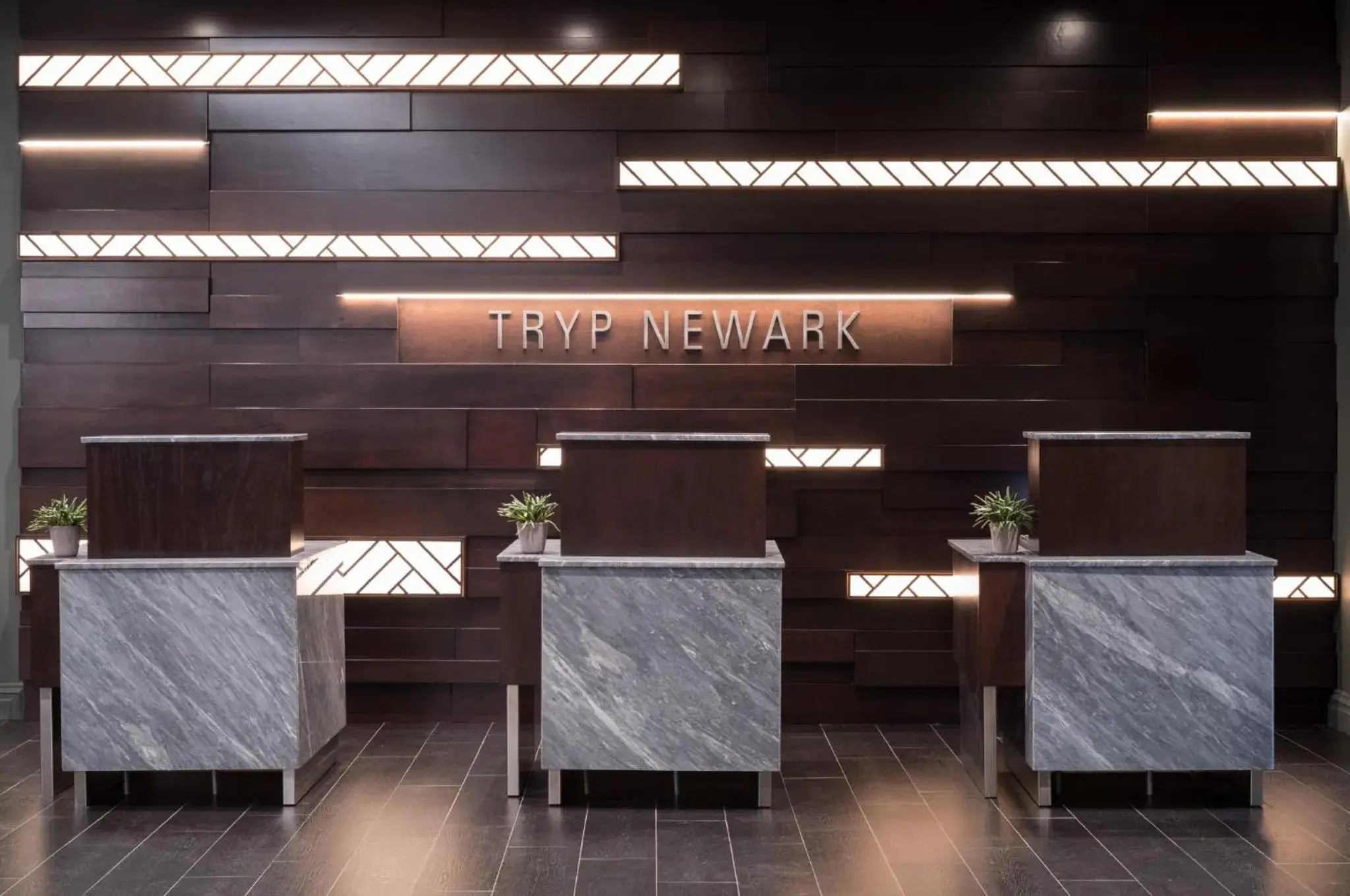 Lobby or reception in TRYP by Wyndham Newark Downtown Lobby or reception in TRYP by Wyndham Newark Downtown