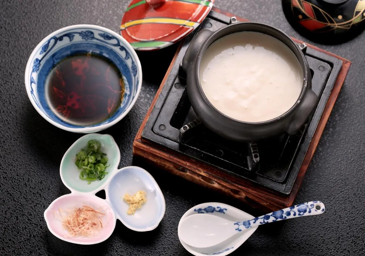 Food in Shikinoyado SAHIMENO