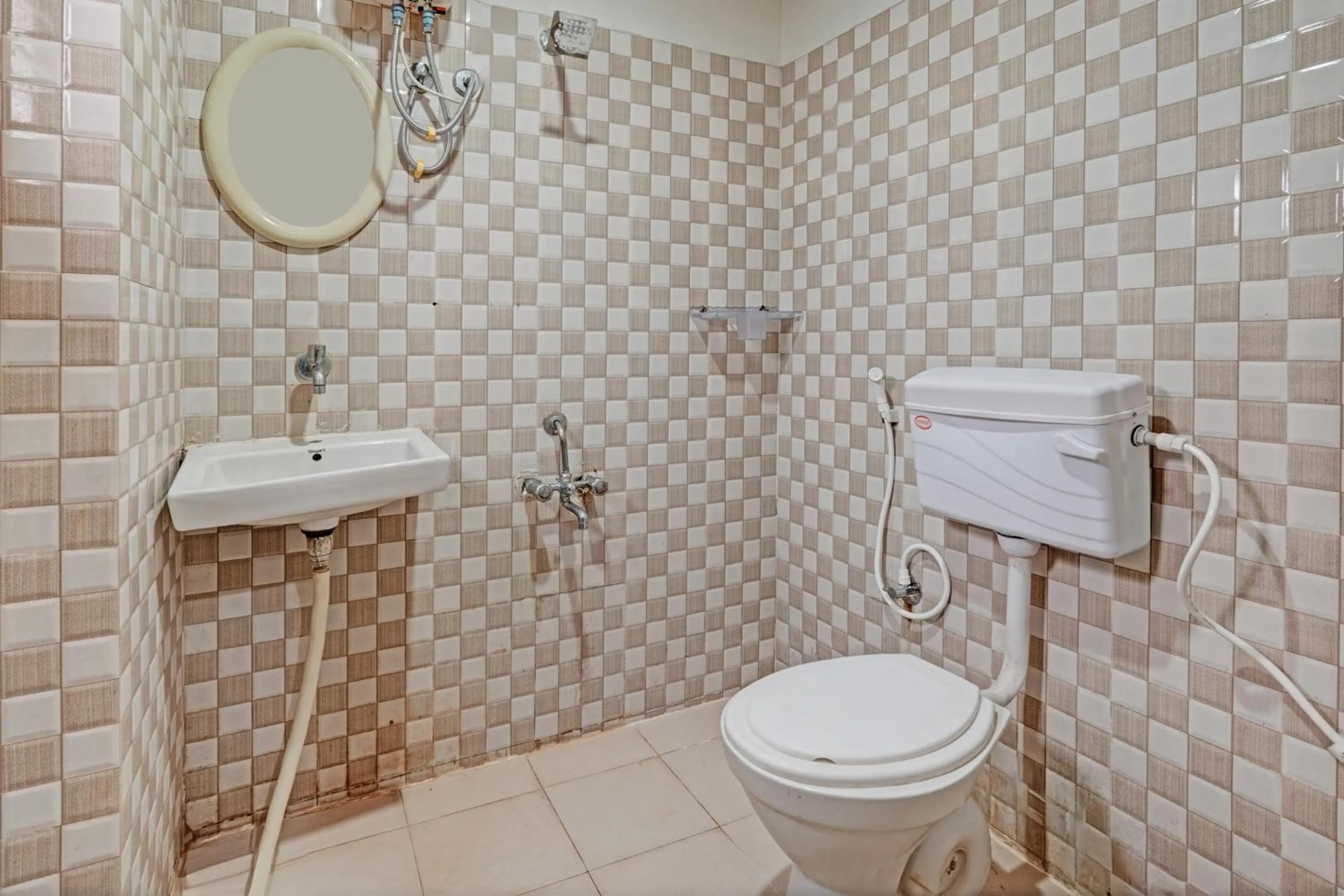 Bathroom in Hotel O Sri Sai sevalal comfort's