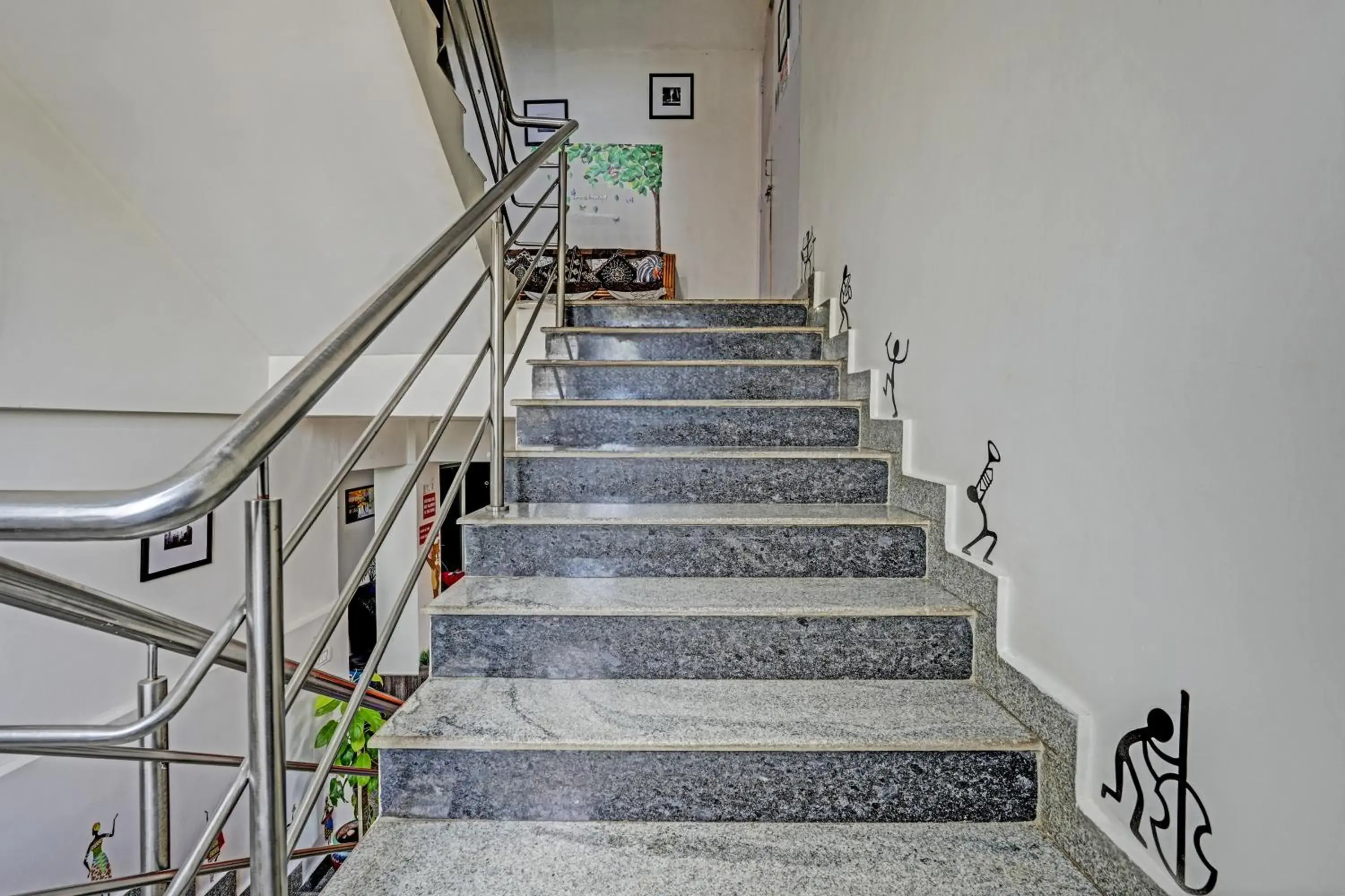 Lobby or reception in Hotel O Sri Sai sevalal comfort's Lobby or reception in Hotel O Sri Sai sevalal comfort's