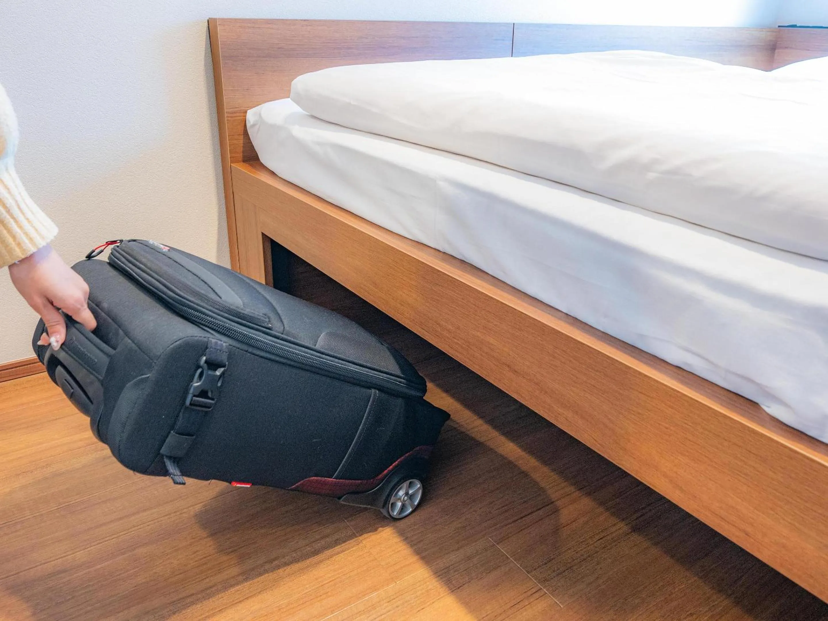 Photo of the whole room, Bed in Hotel Meldia Osaka Higobashi