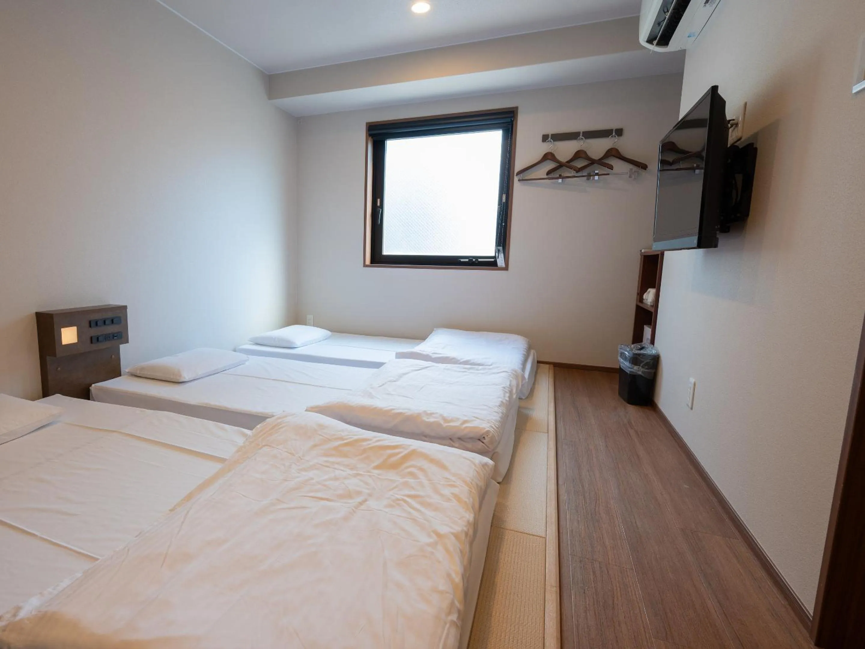 Photo of the whole room, Bed in Hotel Meldia Osaka Higobashi