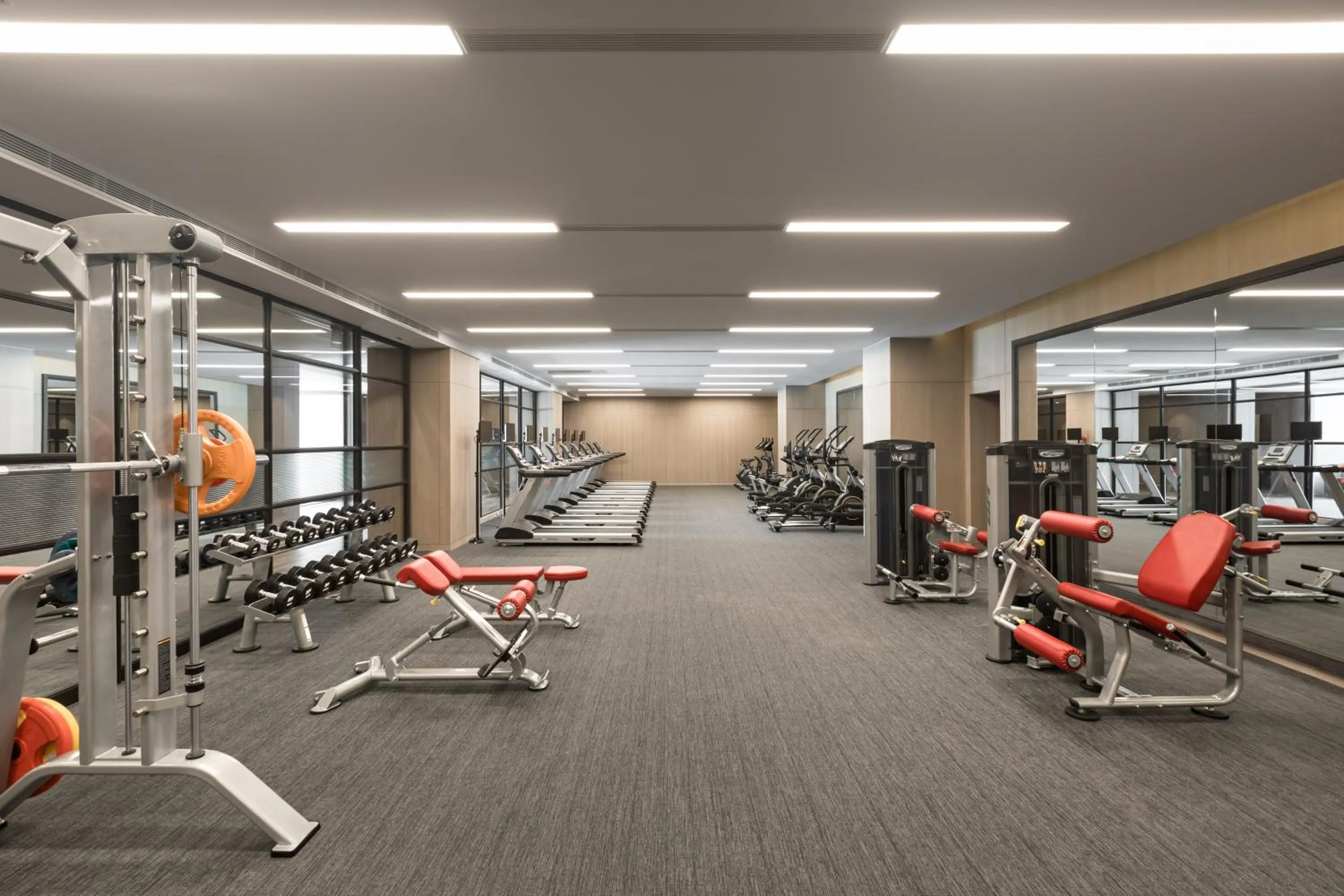 Fitness centre/facilities in Lakeshore Hotel Tainan