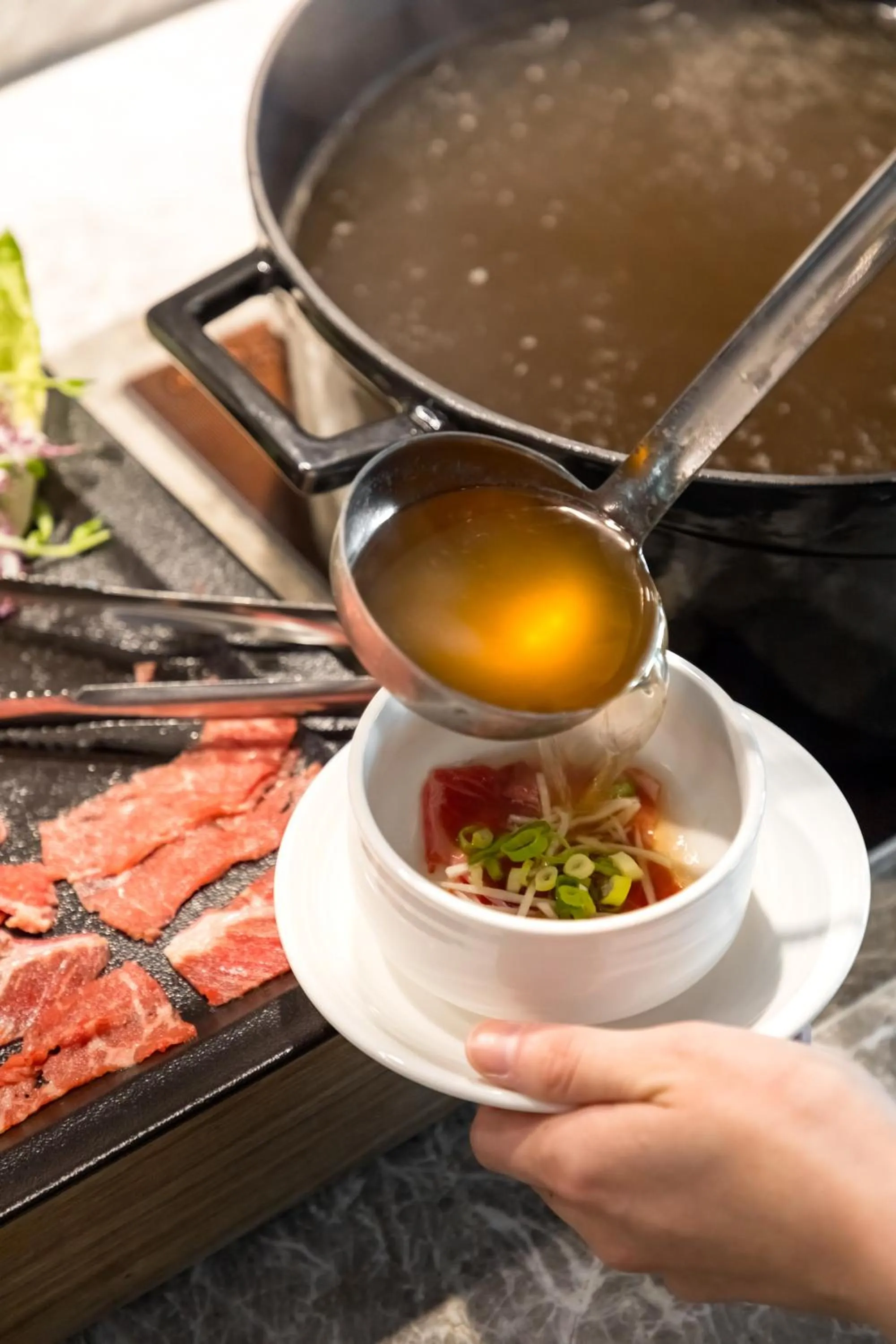 Buffet breakfast in Lakeshore Hotel Tainan