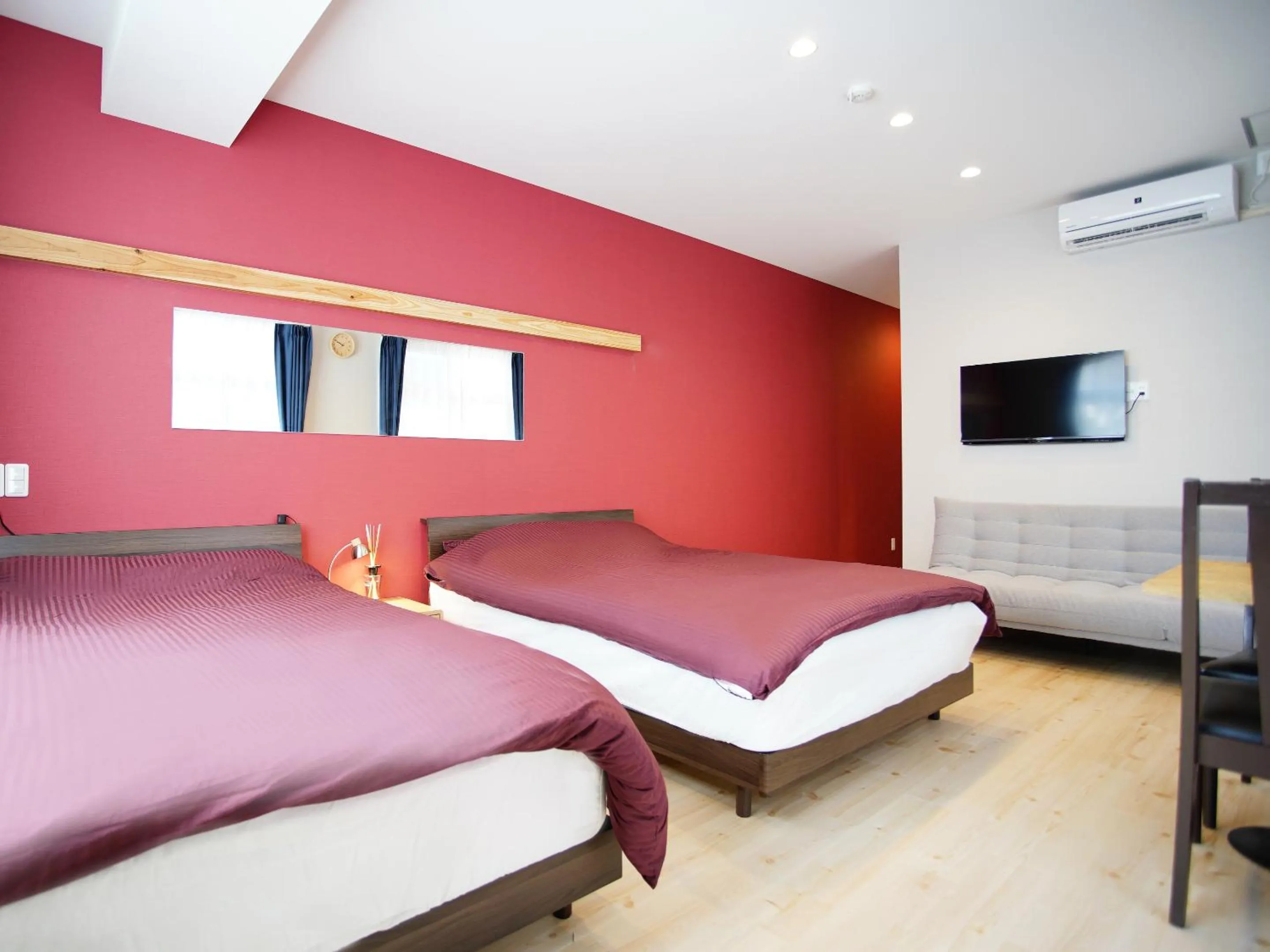 Bed in Mcity in Furujima