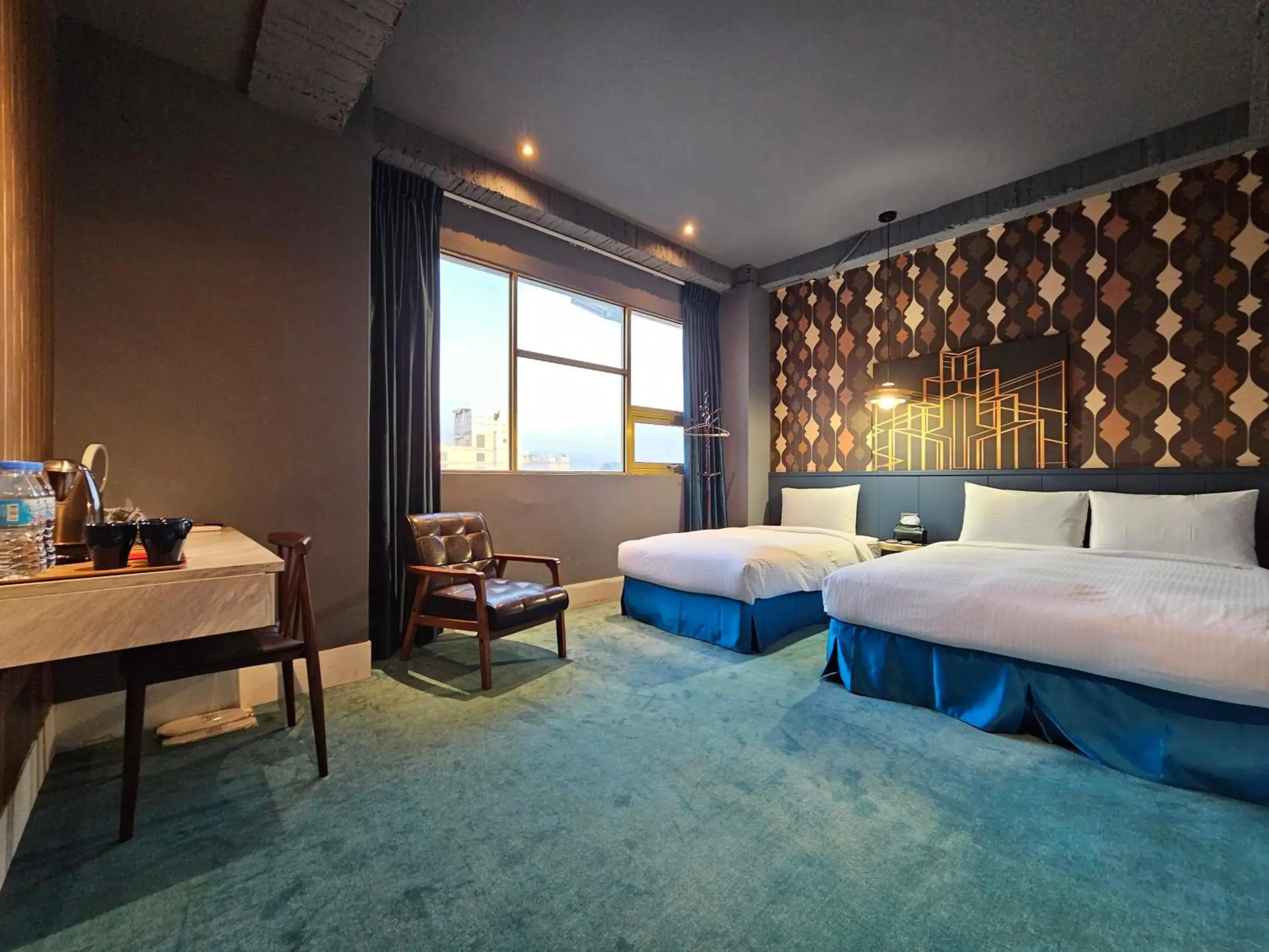 Bed in Modern Inn Bed in Modern Inn