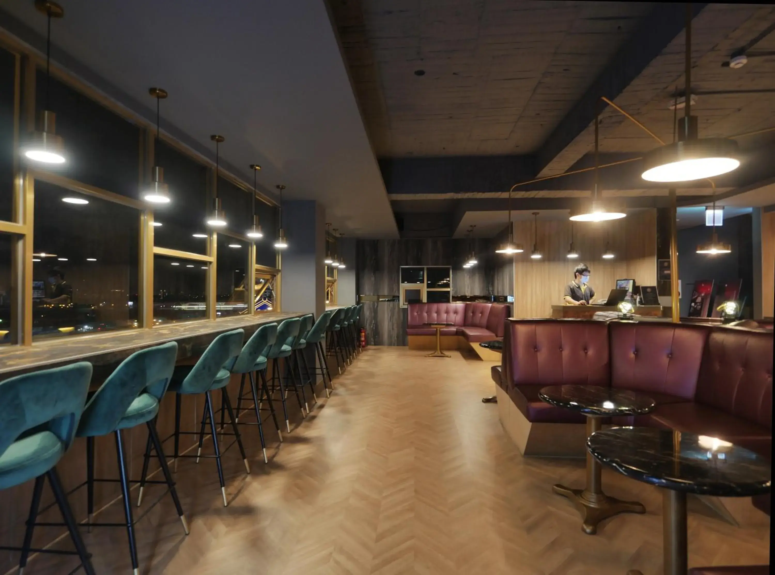 Lobby or reception in Modern Inn Lobby or reception in Modern Inn