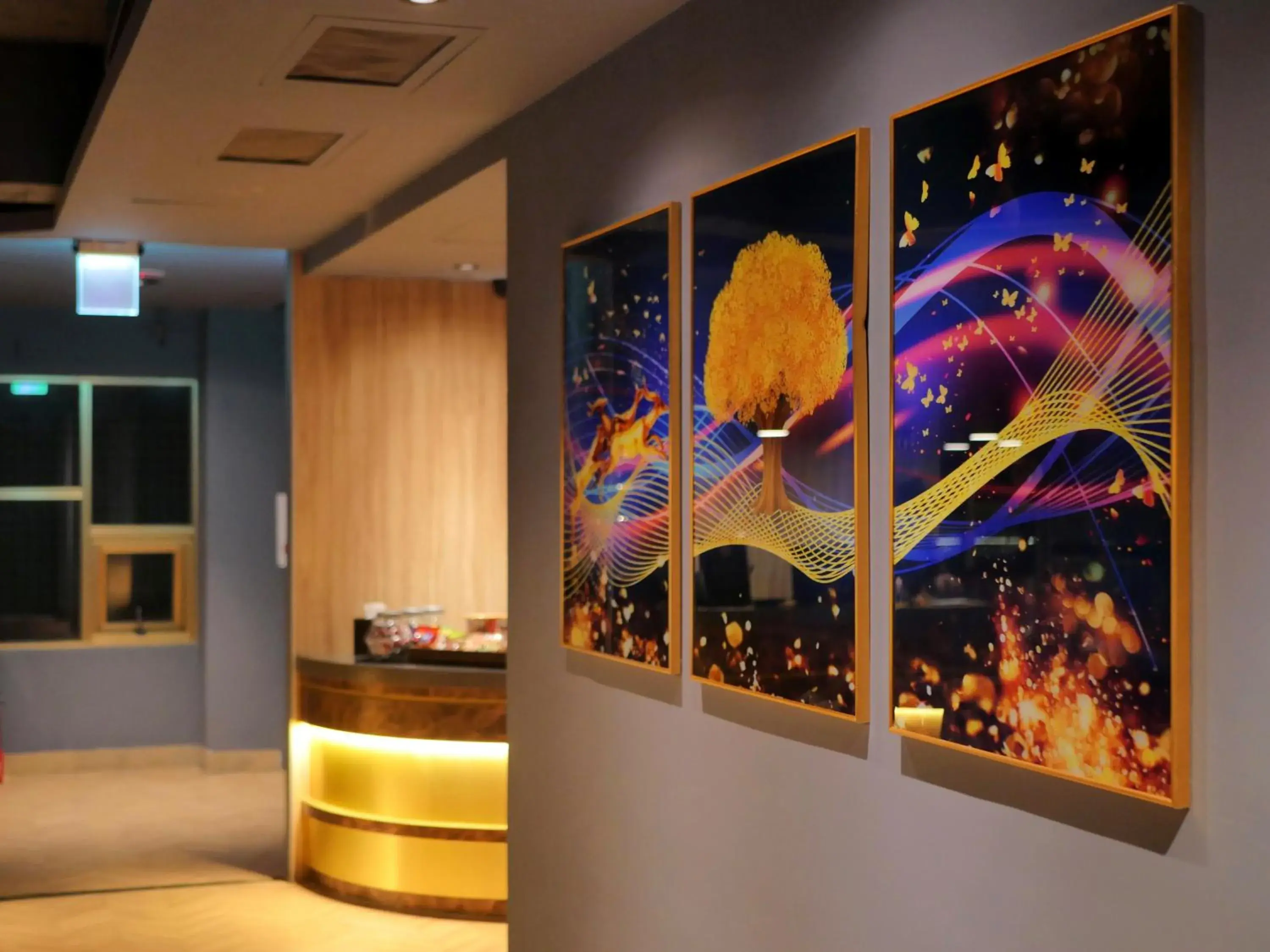 Lobby or reception in Modern Inn Lobby or reception in Modern Inn