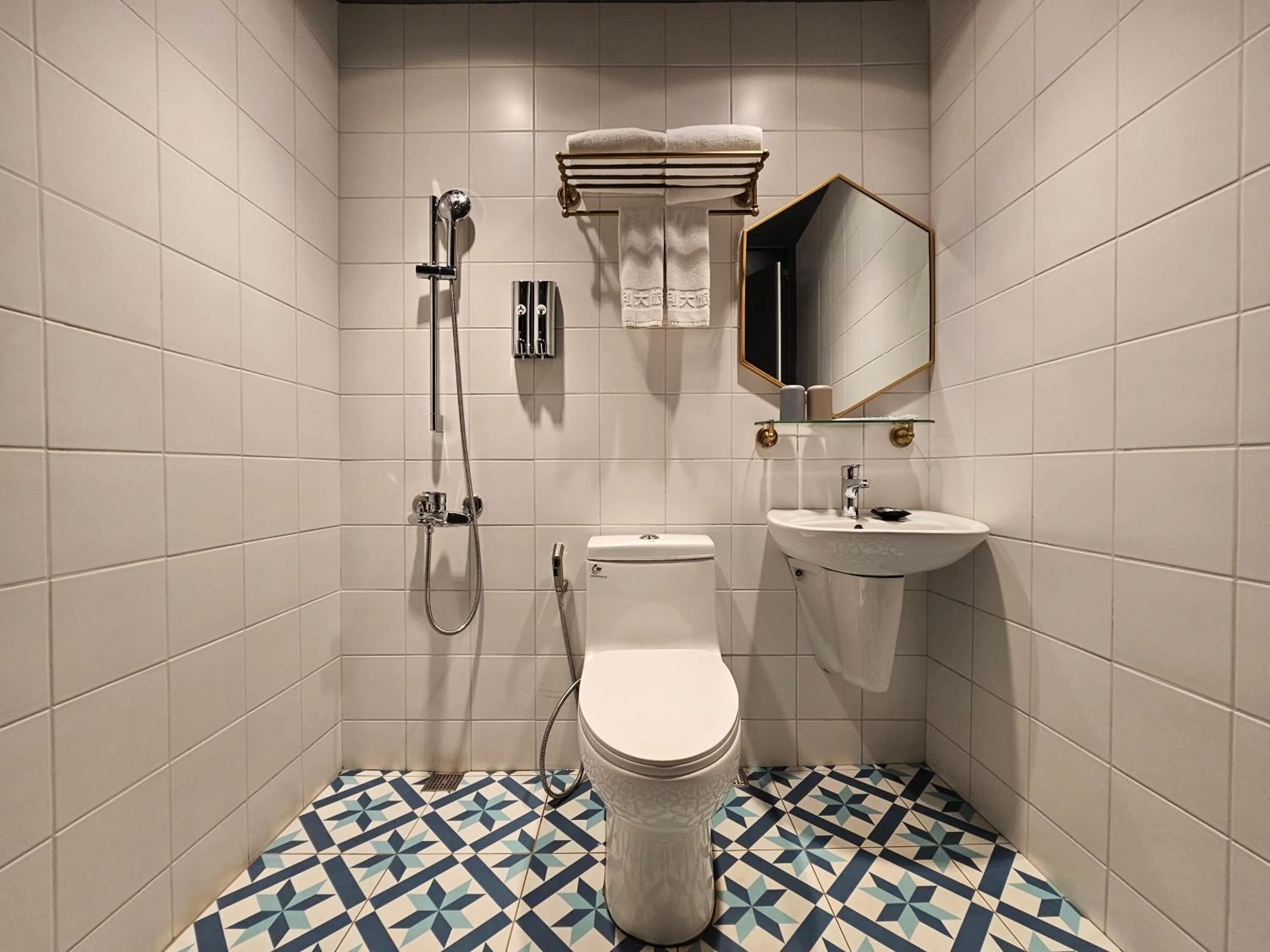 Shower in Modern Inn