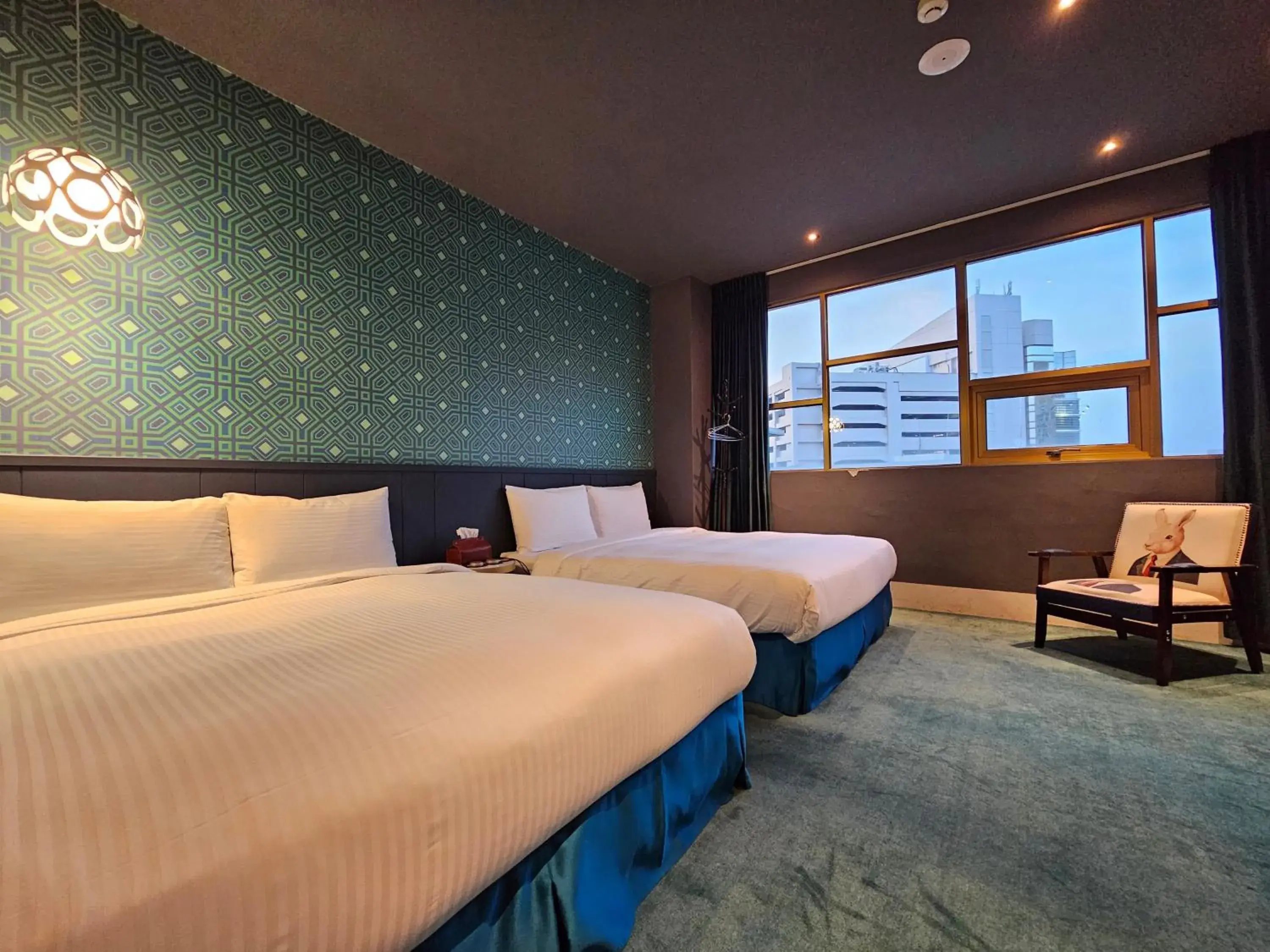 Bed in Modern Inn Bed in Modern Inn