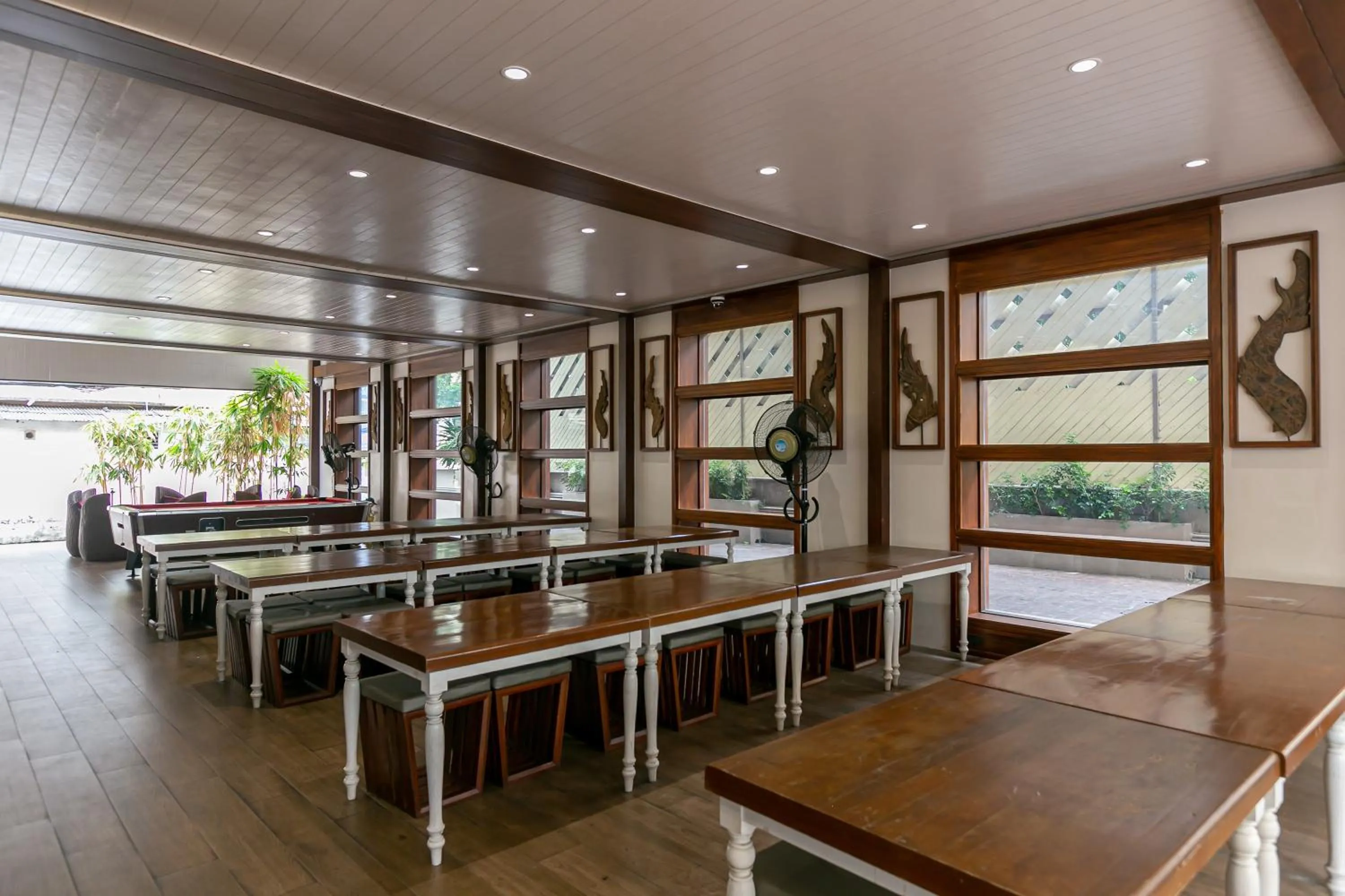 Dining area in A Sleep Bangkok Sathorn