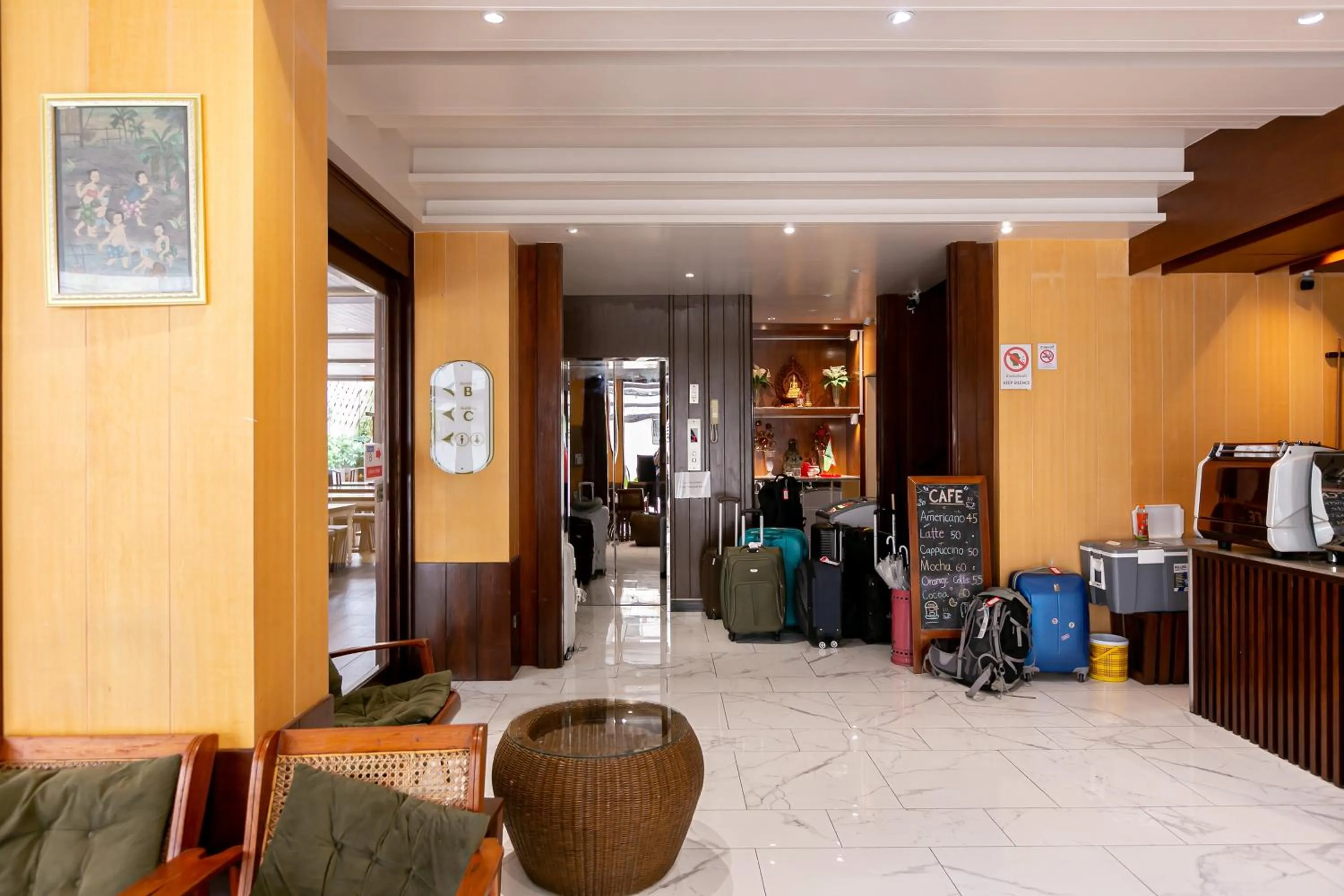 Lobby or reception in A Sleep Bangkok Sathorn