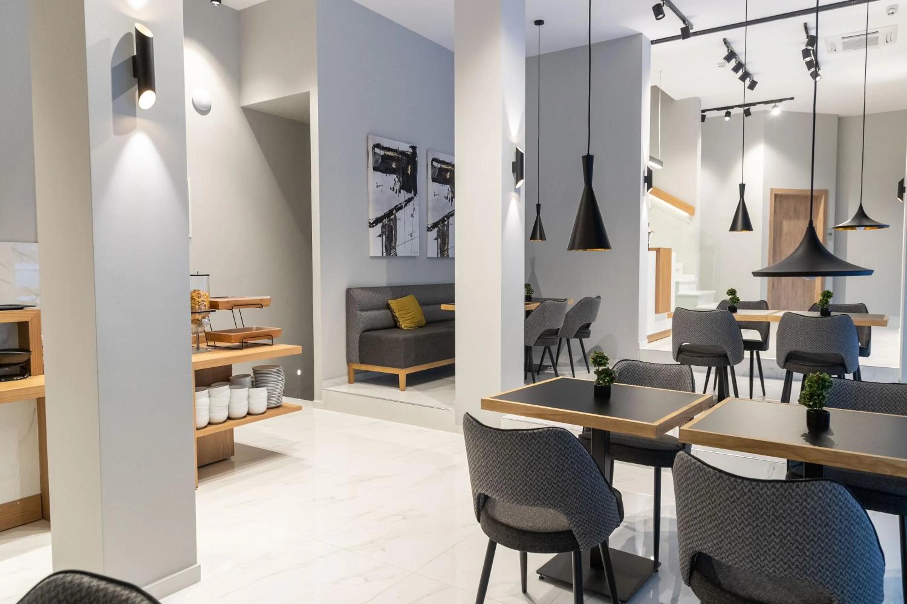 Kitchen or kitchenette in Grand Port Suites