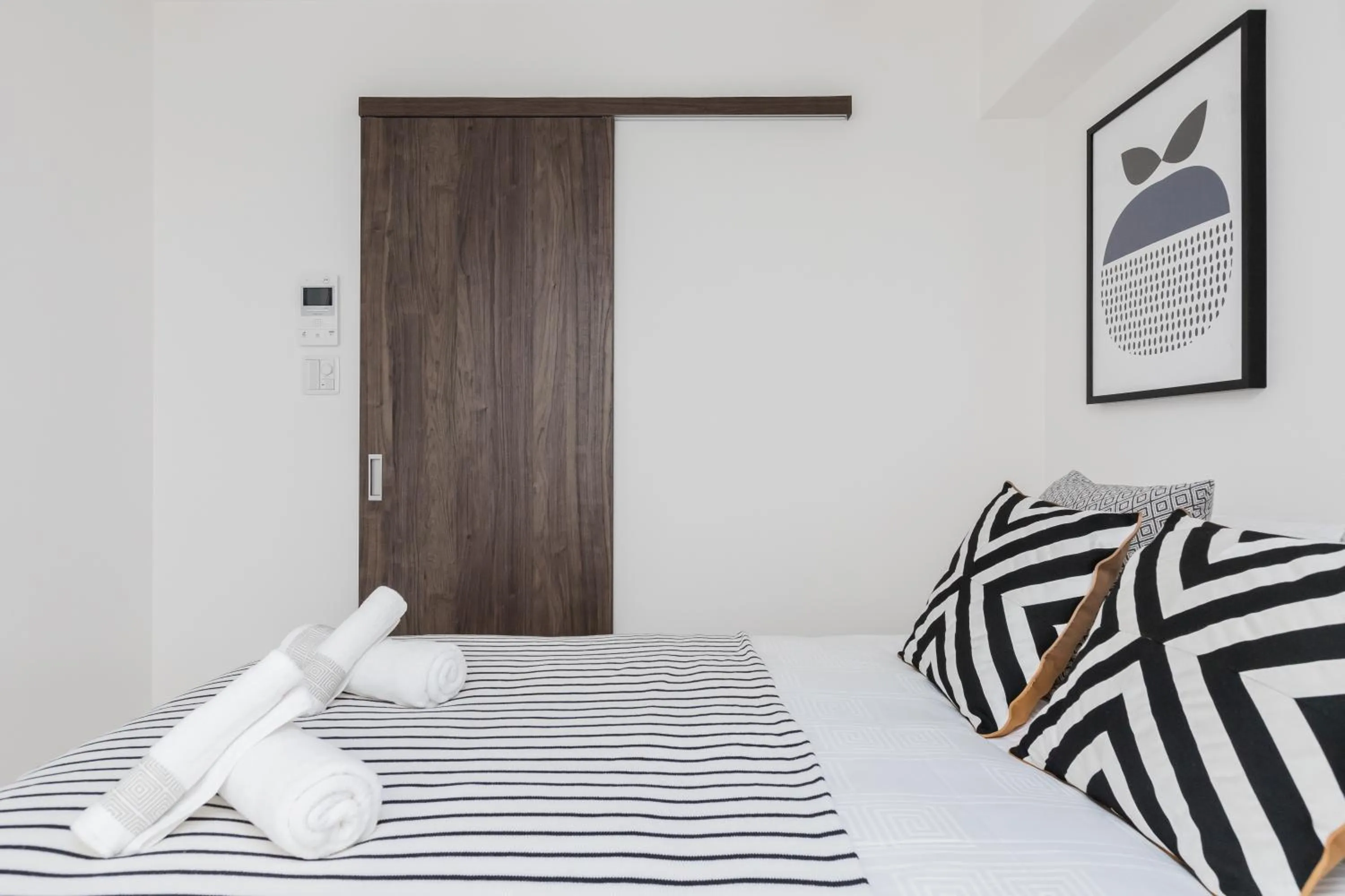 Bed in Hotel Apartment Ueno Inaricho Sta