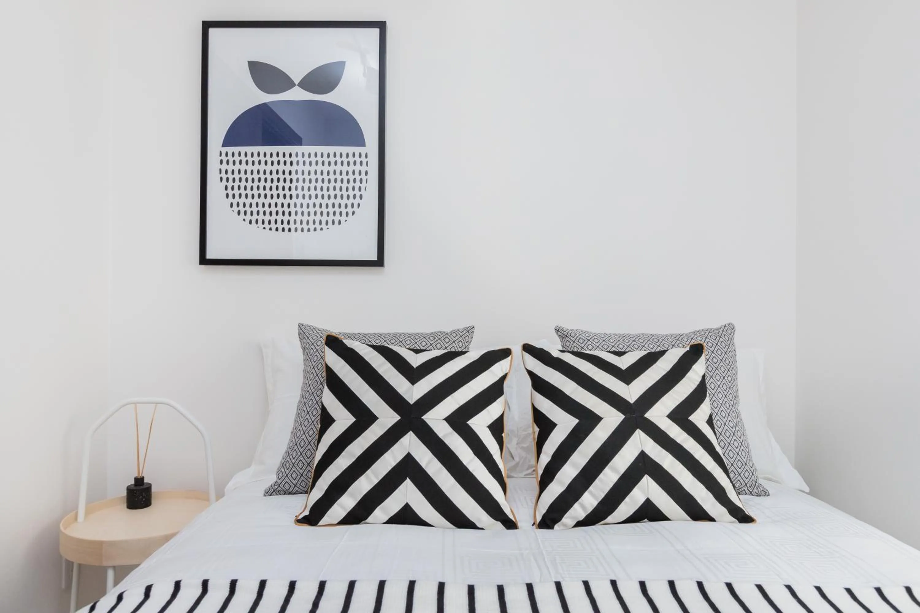 Bed in Hotel Apartment Ueno Inaricho Sta