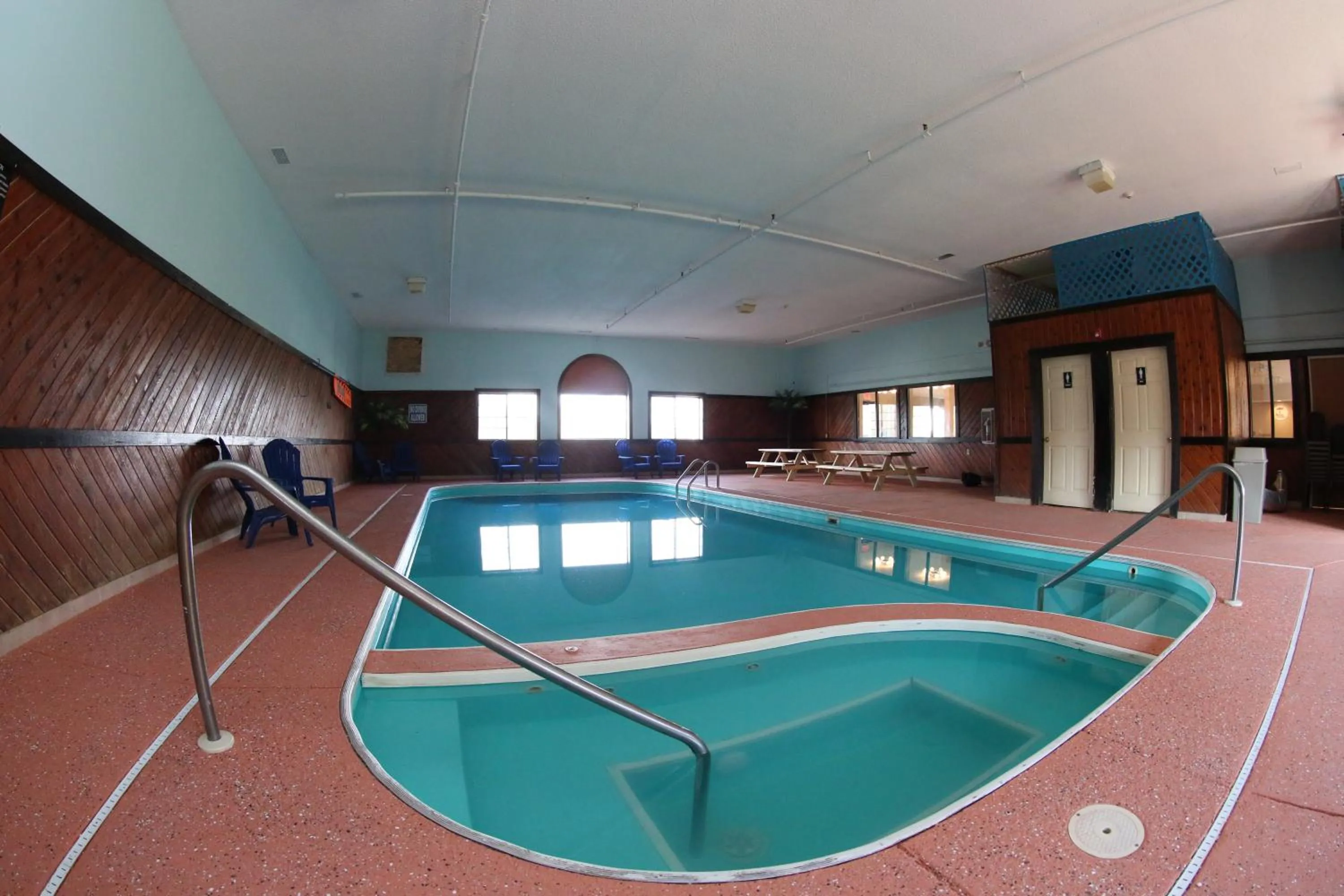 Swimming pool in Super 8 by Wyndham Portsmouth