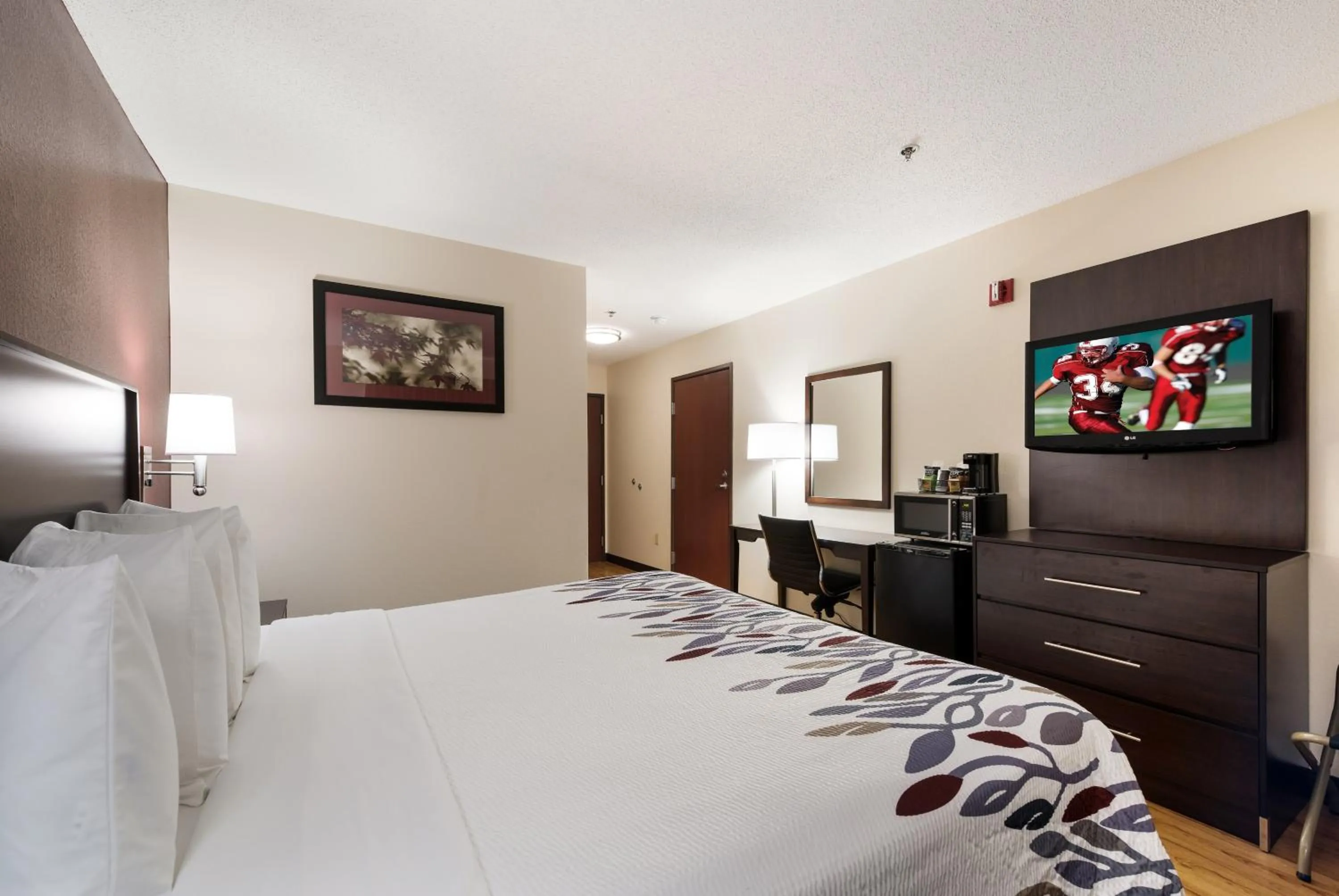 Photo of the whole room, Bed in Red Roof Inn Auburn