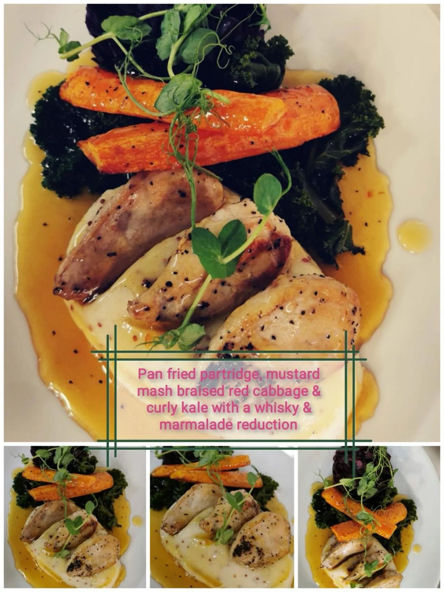 Food in The Manor House Inn