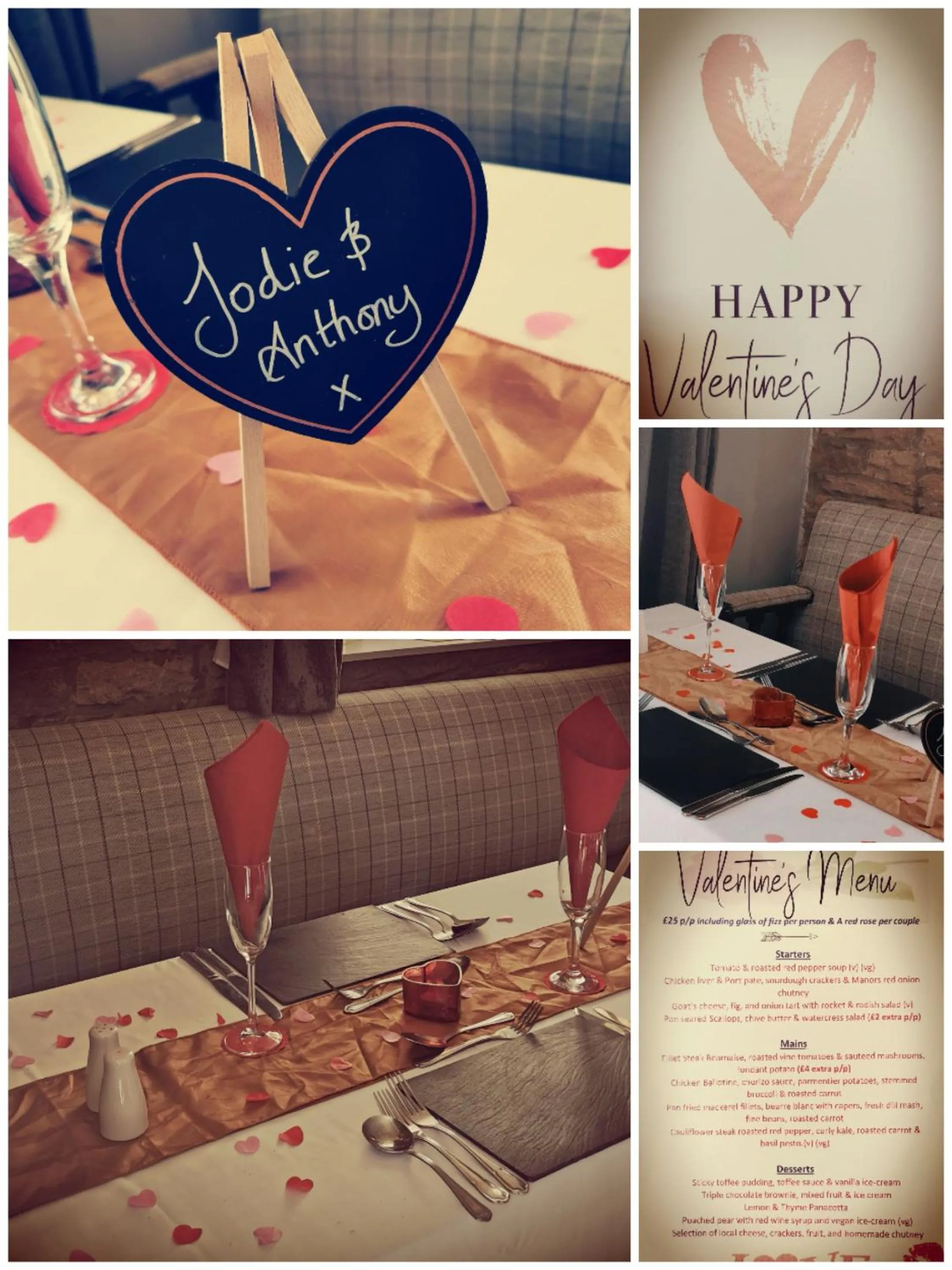 Dinner in The Manor House Inn