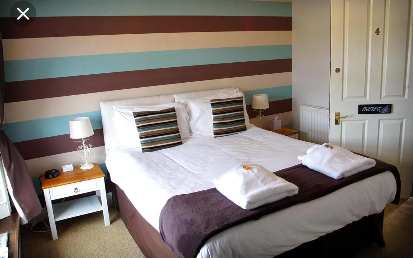 Bed in The Manor House Inn