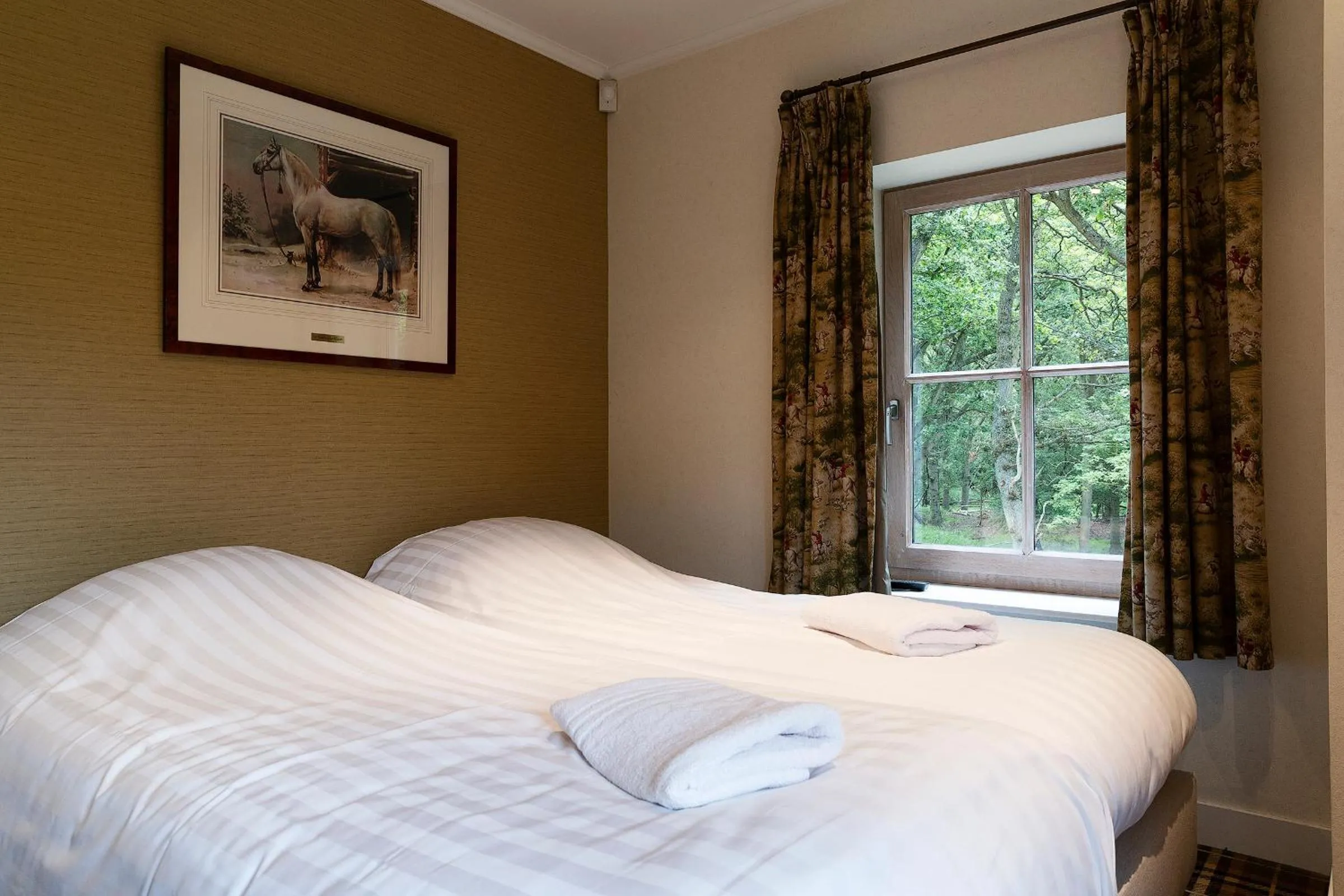 Bedroom, Bed in Bosvilla Kennemerduinen