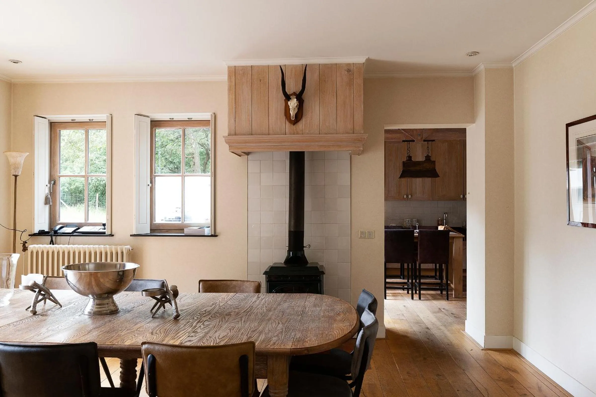 Dining area in Bosvilla Kennemerduinen