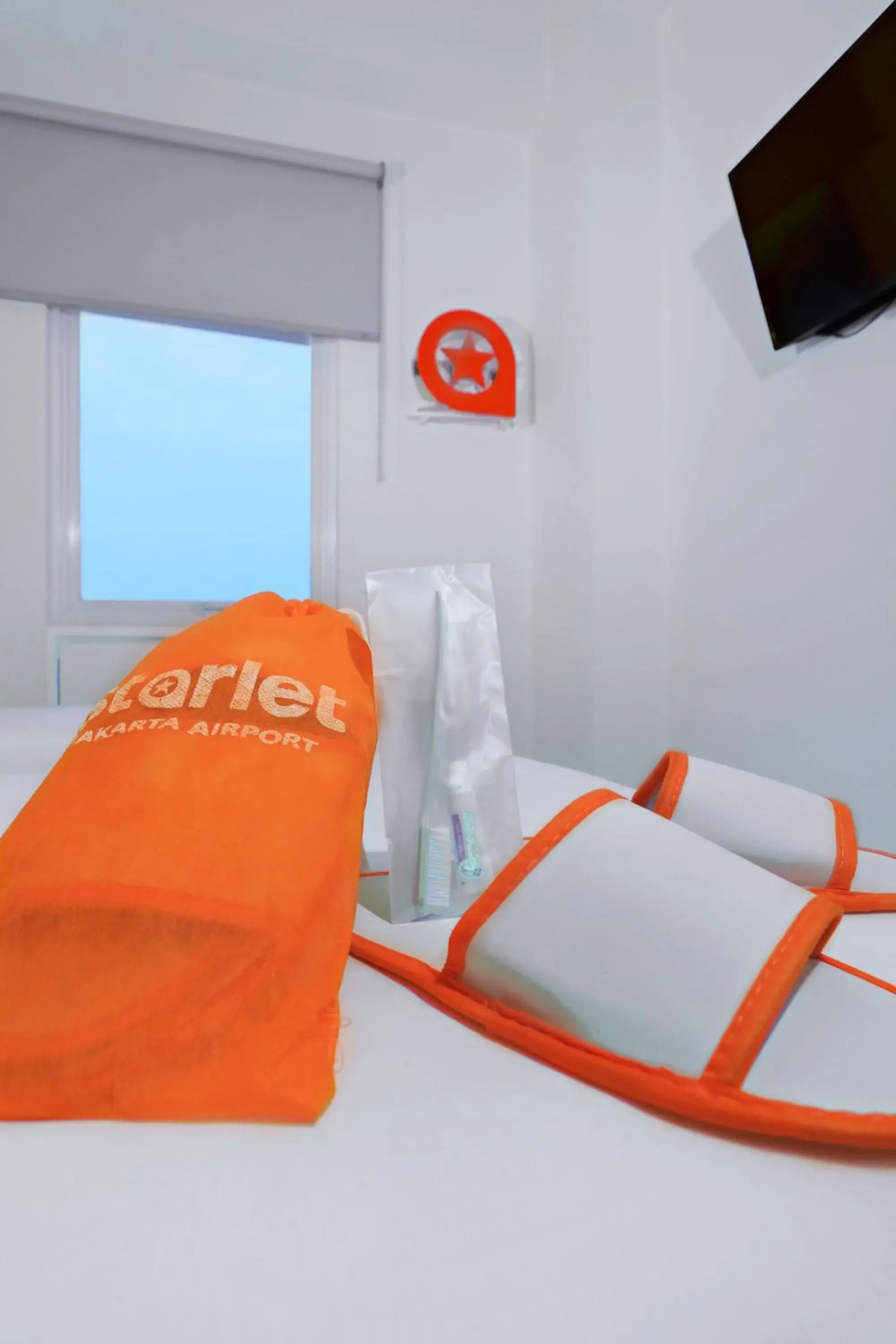 Area and facilities, Bed in Starlet Hotel Jakarta Airport Area and facilities, Bed in Starlet Hotel Jakarta Airport