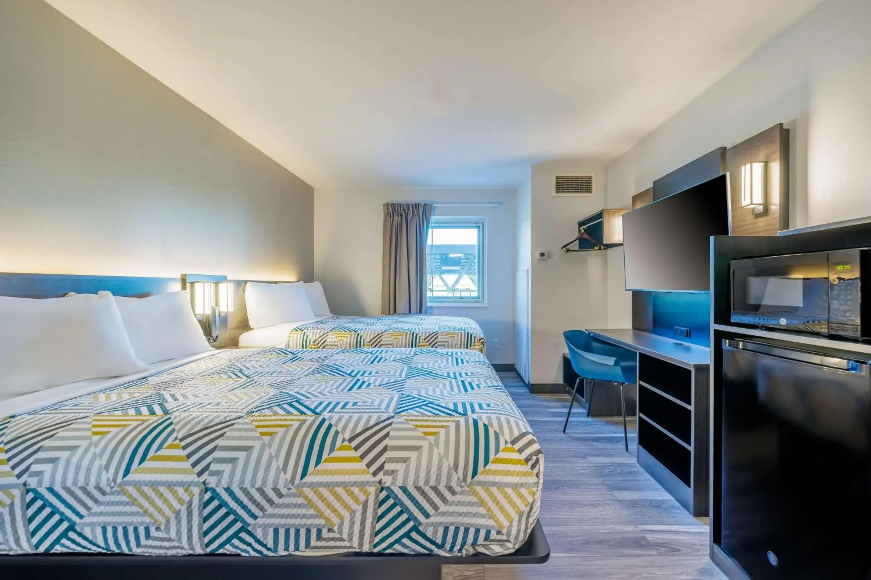 Bedroom in Motel 6-Grand Island, NE Bedroom in Motel 6-Grand Island, NE