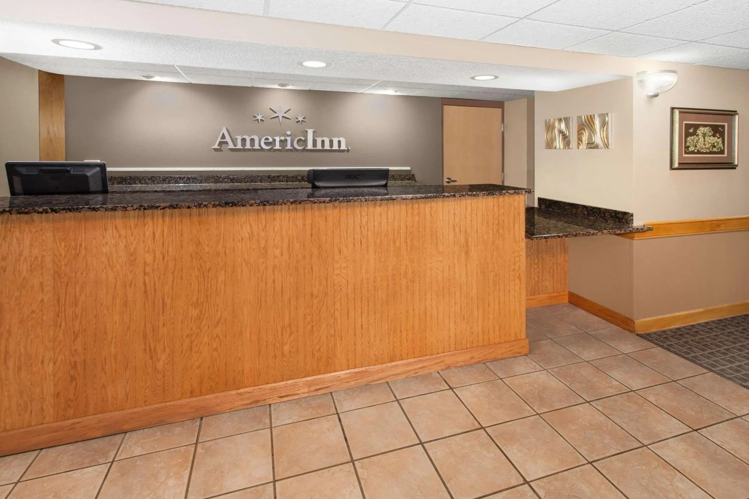 Lobby or reception in AmericInn by Wyndham Iowa Falls Lobby or reception in AmericInn by Wyndham Iowa Falls