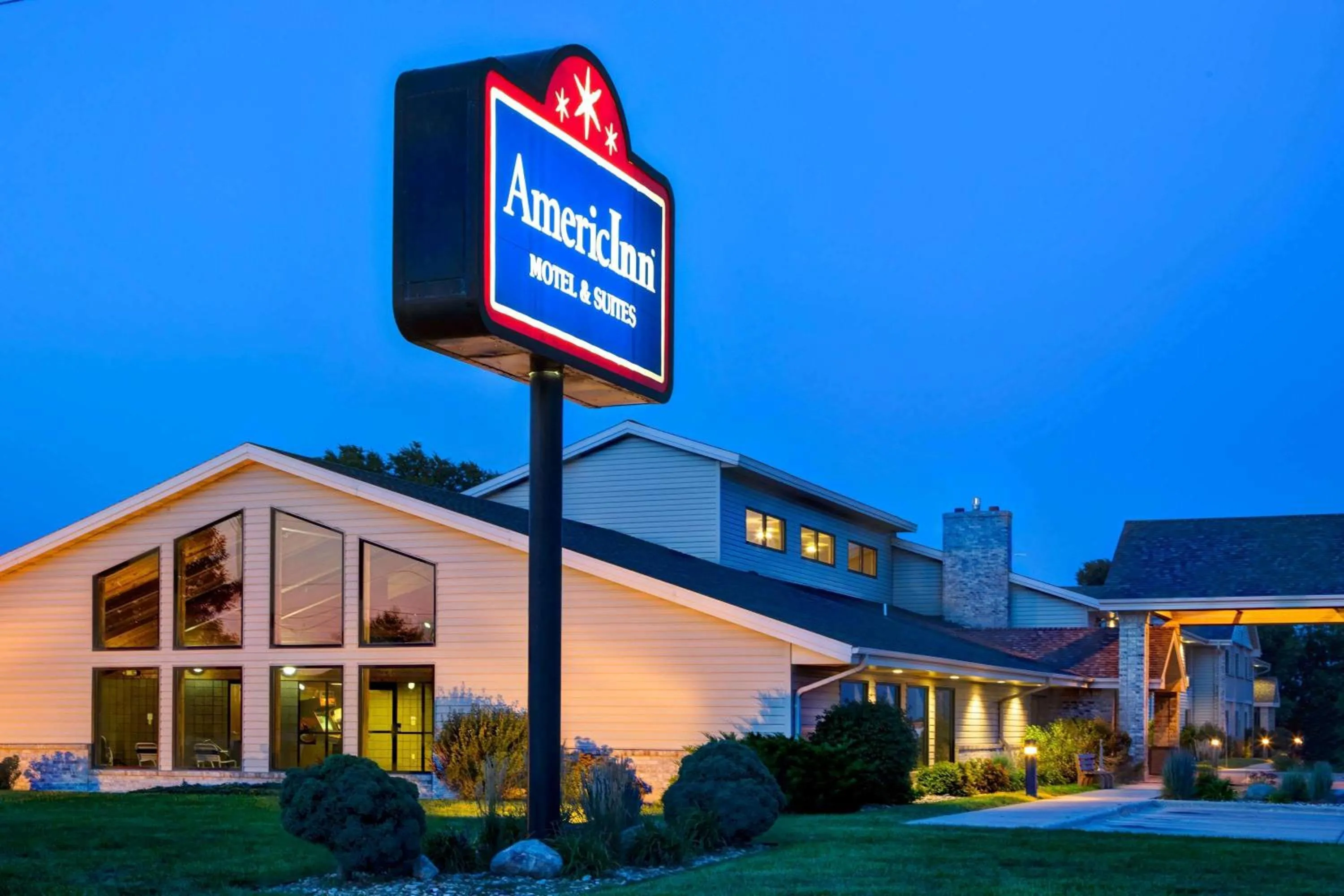 Property building in AmericInn by Wyndham Iowa Falls