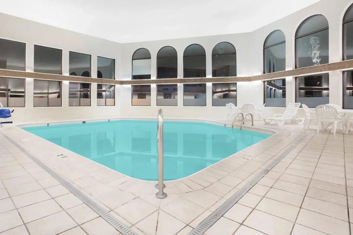 Swimming pool in Ramada by Wyndham Hancock Waterfront Swimming pool in Ramada by Wyndham Hancock Waterfront