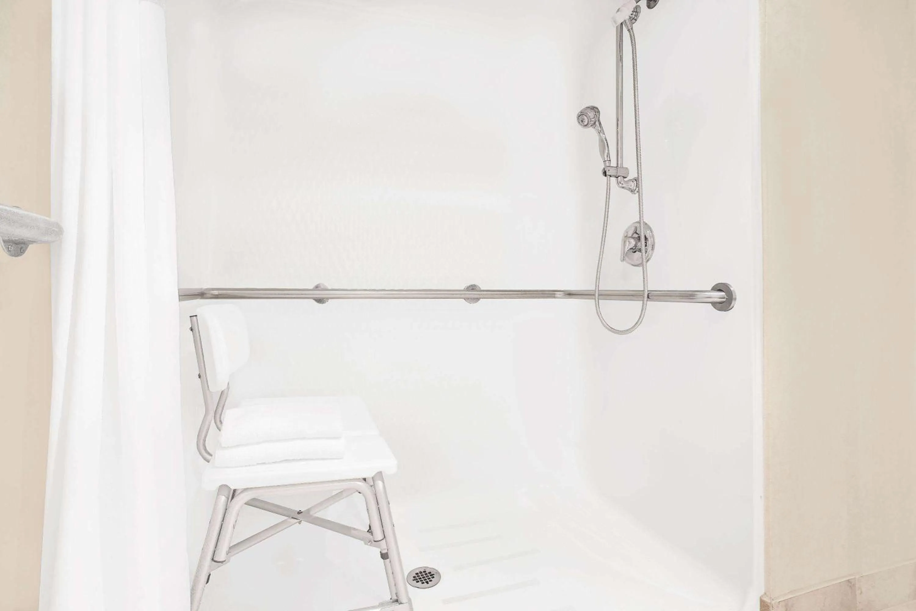 Shower in Ramada by Wyndham Hancock Waterfront