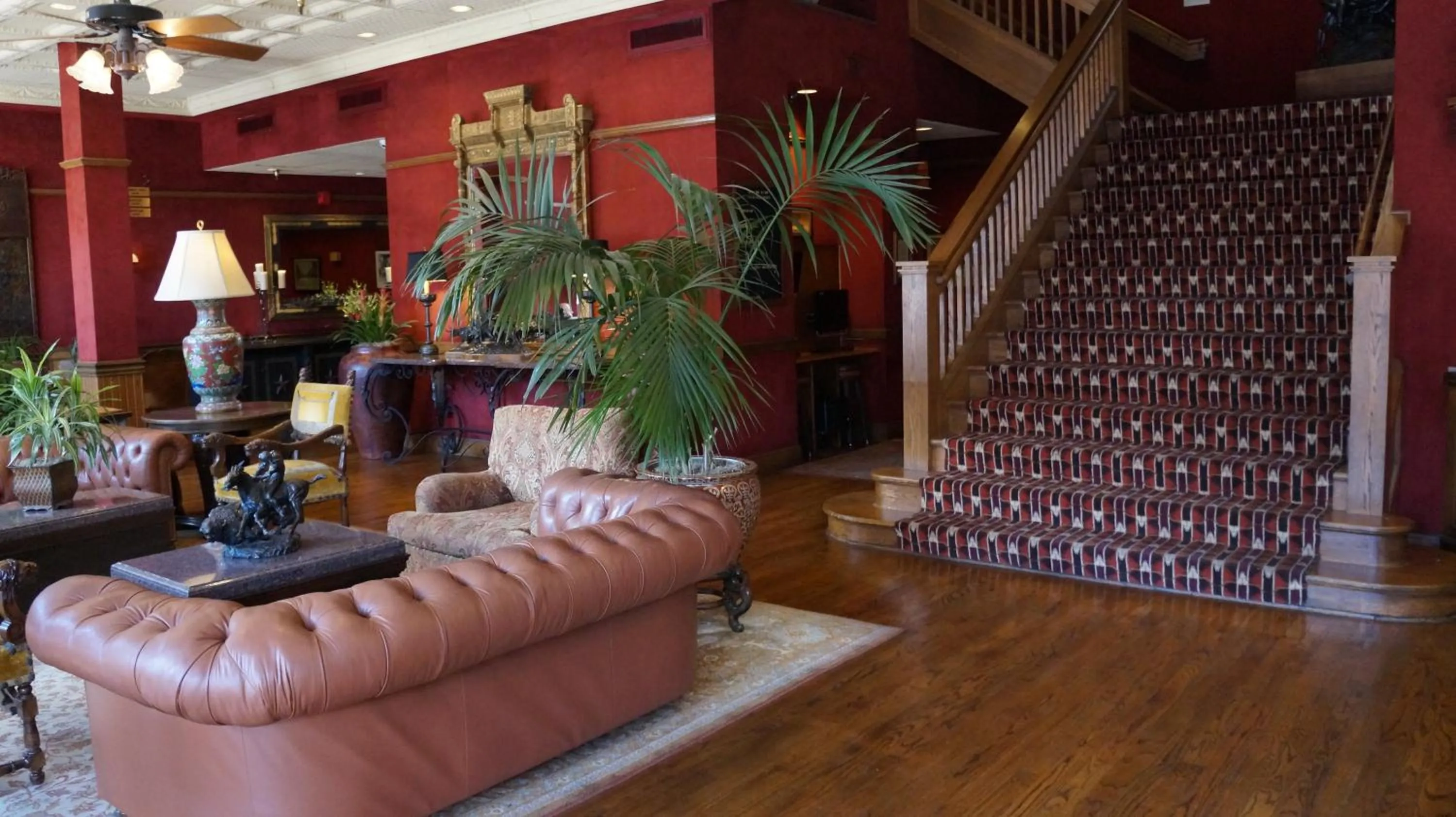 Lobby or reception in Stockyards Hotel